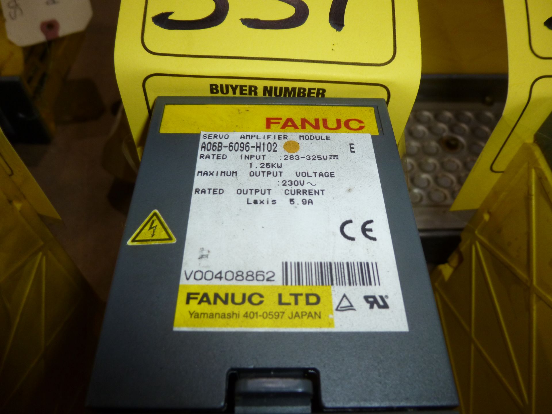 Fanuc servo amplifier module model A06B-6096-H102, as always with Brolyn LLC auctions, all lots - Image 2 of 2