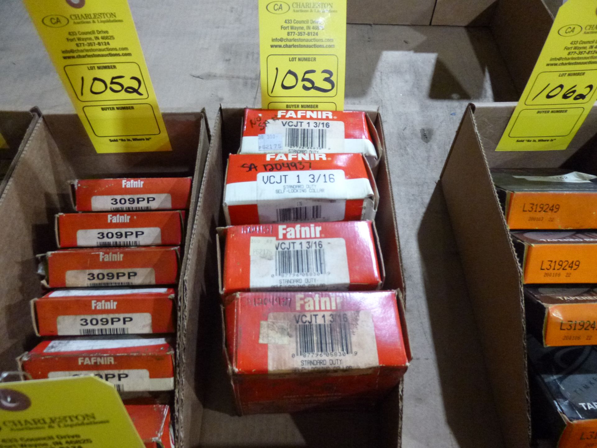 Qty 4 Fafnir bearings VCJT1 3/16, as always with Brolyn LLC auctions, all lots can be picked up from