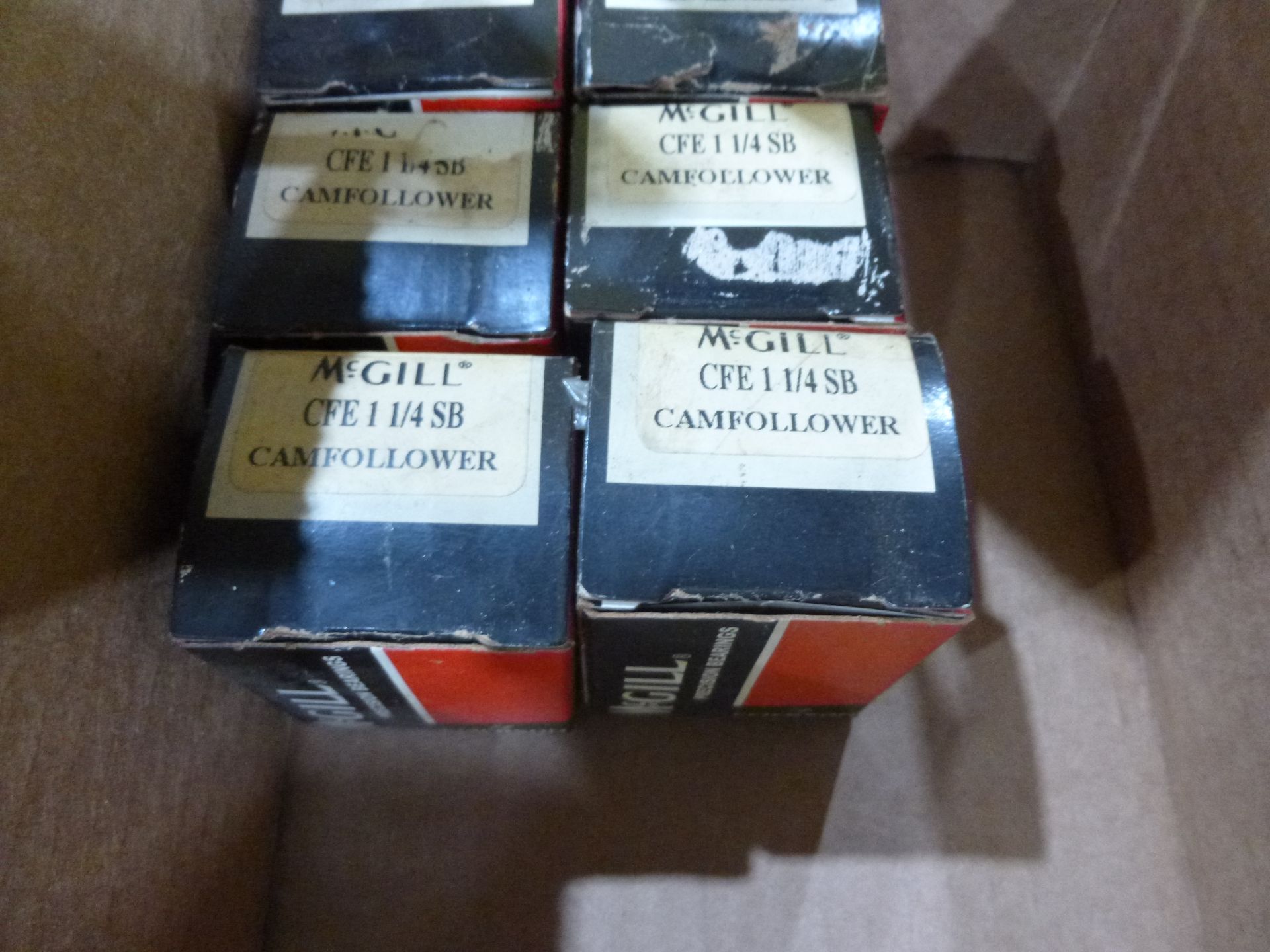 Qty 6 McGill bearing CFE1 1/4SB, as always with Brolyn LLC auctions, all lots can be picked up - Image 2 of 2
