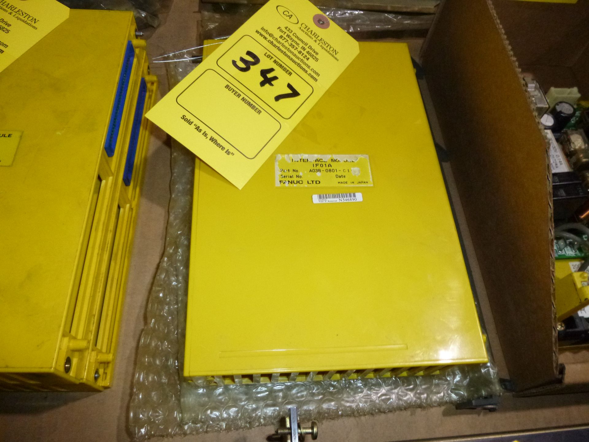 Fanuc model model IF01A, , as always with Brolyn LLC auctions, all lots can be picked up from