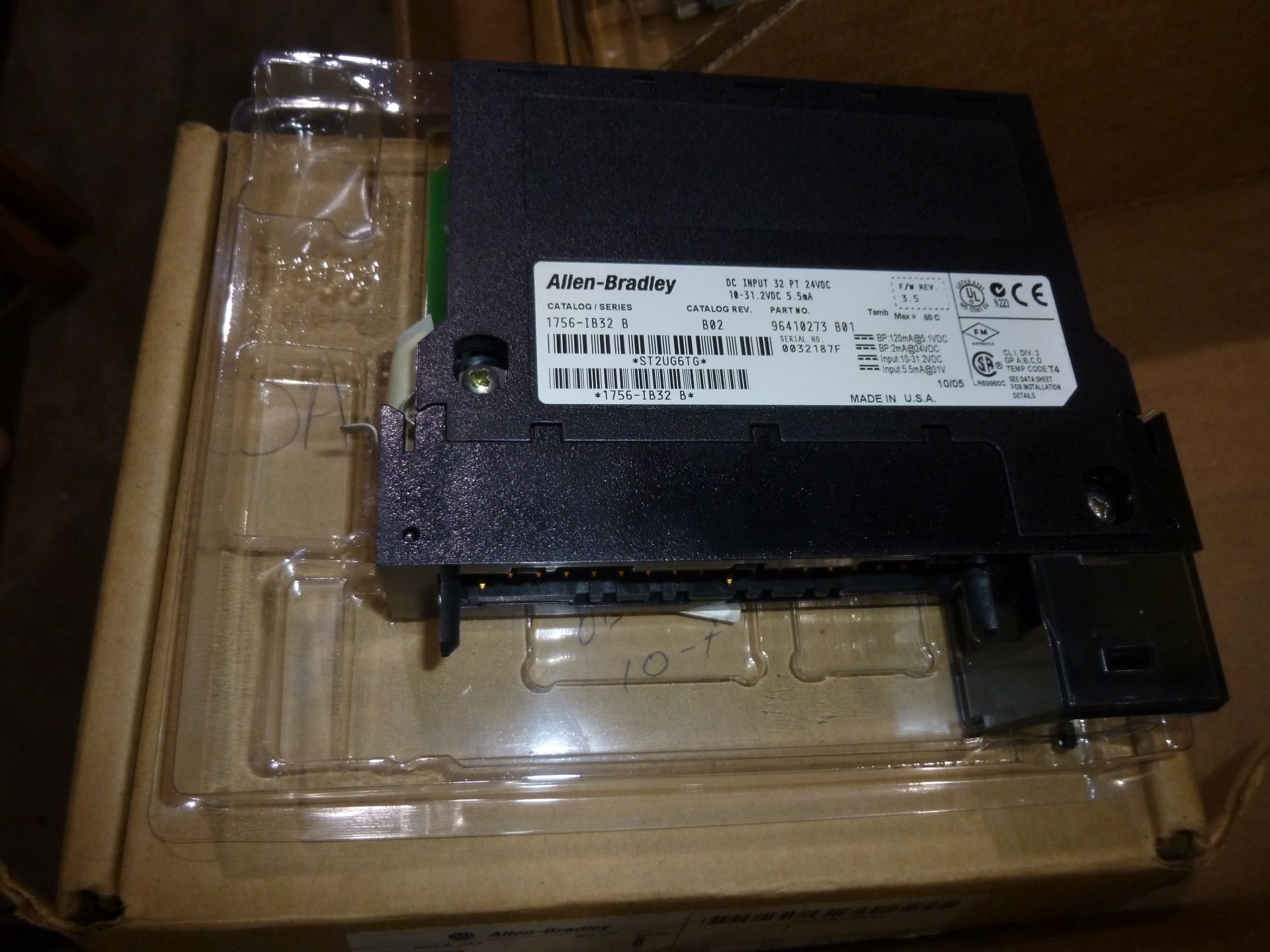 Allen Bradley model 1756IB32, as always with Brolyn LLC auctions, all lots can be picked up from - Image 3 of 3