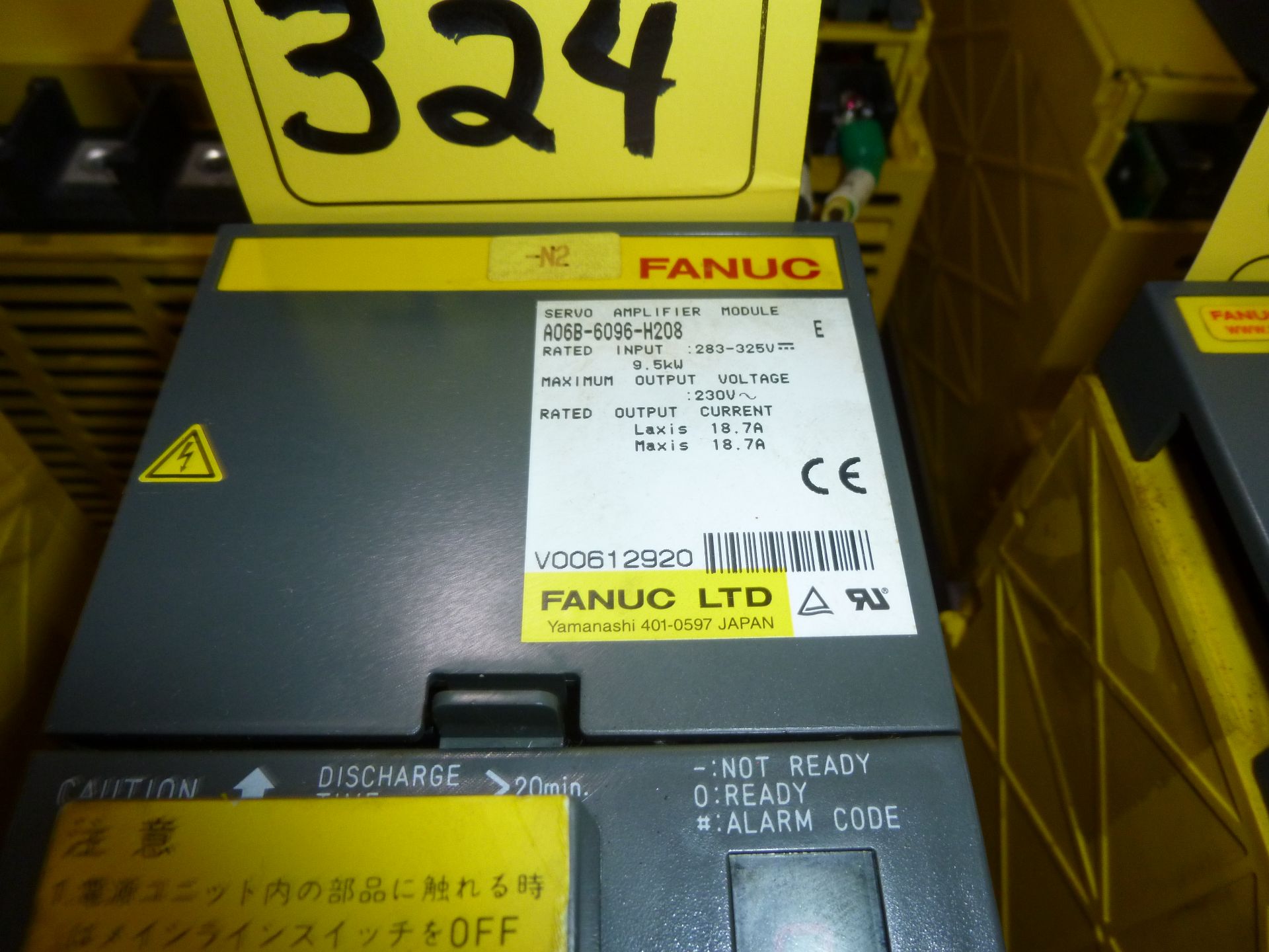 Fanuc servo amplifier module model A06B-6096-H208, as always with Brolyn LLC auctions, all lots - Image 2 of 2