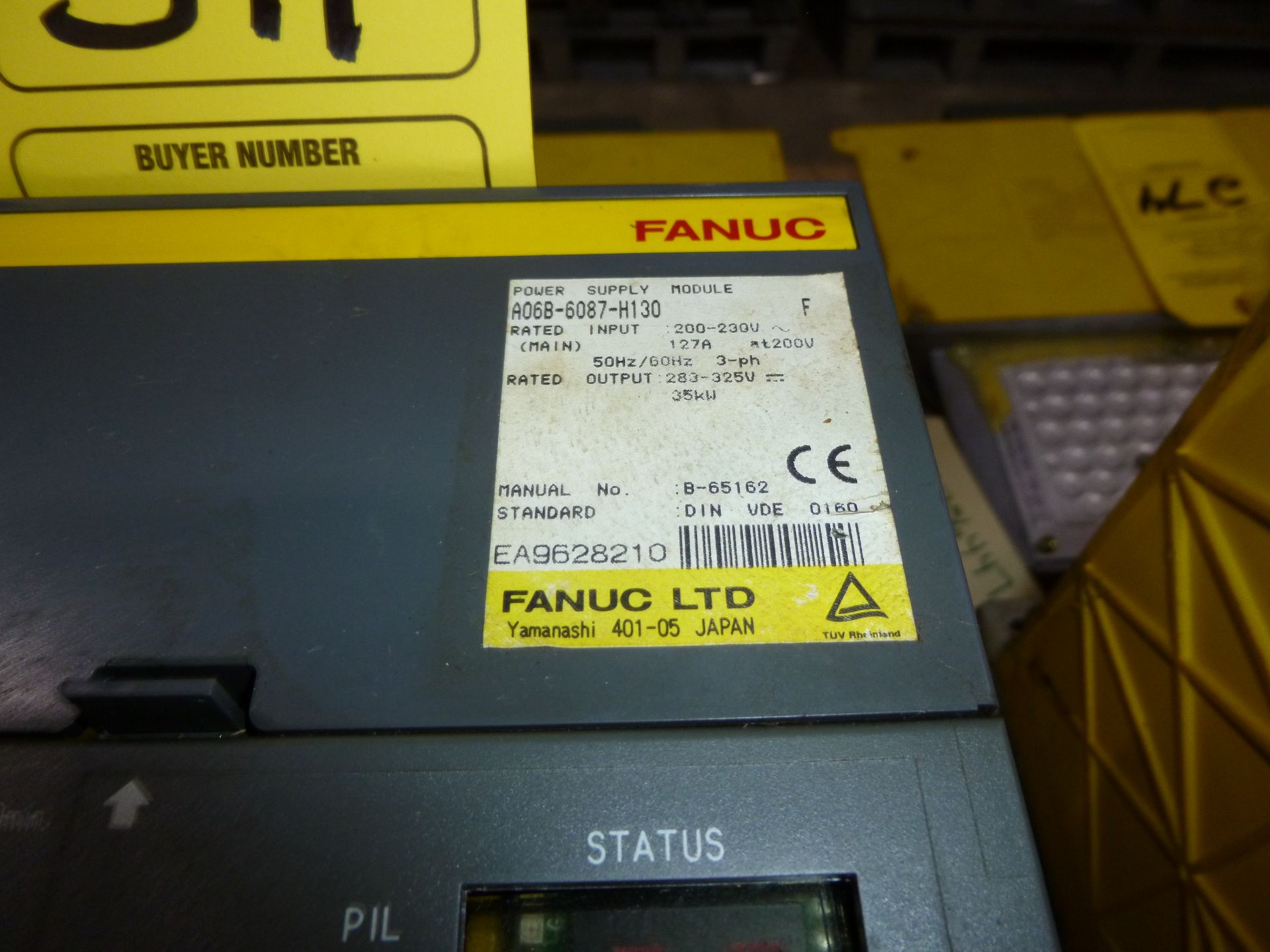 Fanuc power supply module model A06B-6087-H130, as always with Brolyn LLC auctions, all lots can - Image 2 of 2