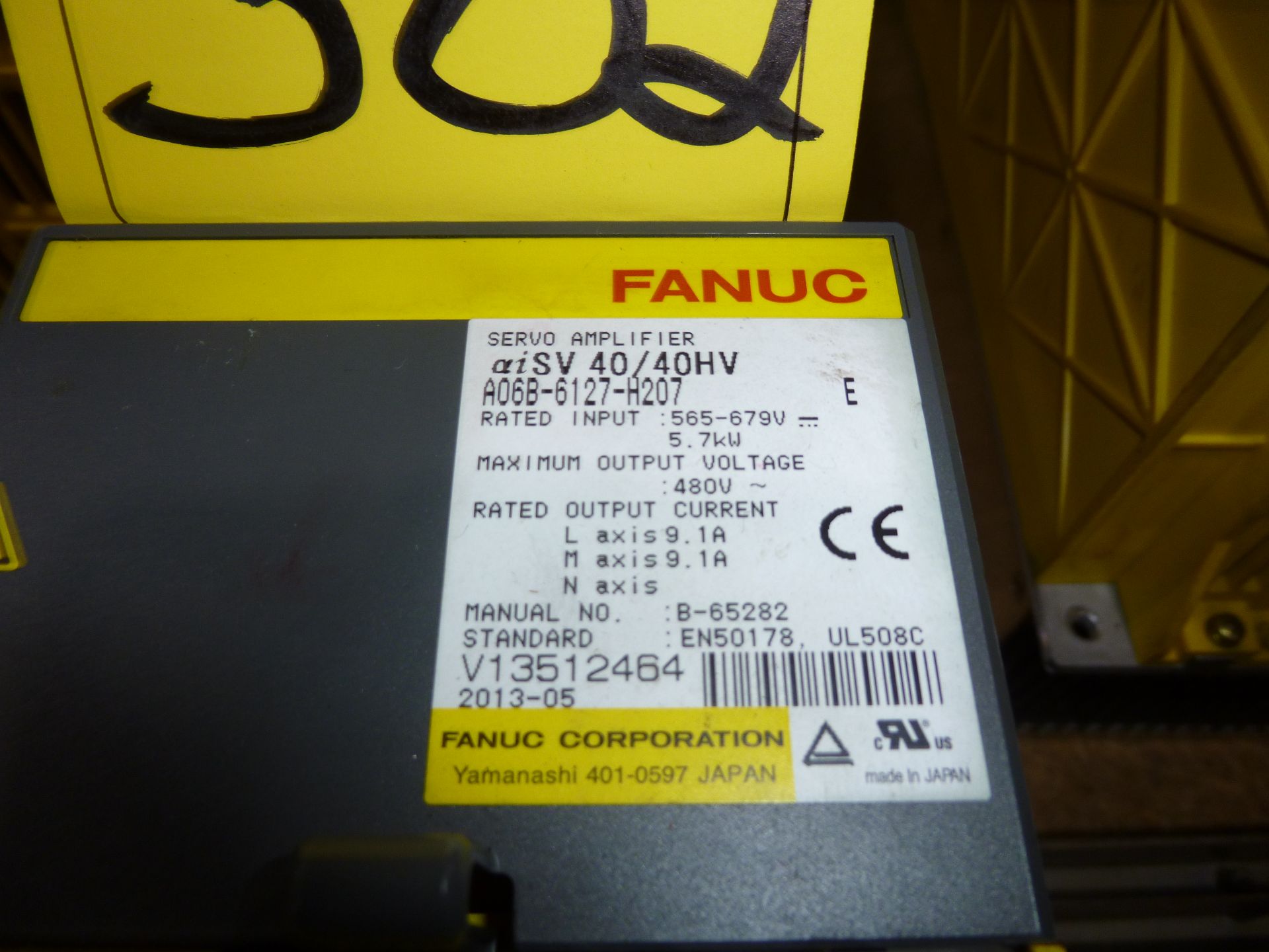 Fanuc spindle amplifier module model A06B-6127-H207, as always with Brolyn LLC auctions, all lots - Image 2 of 2