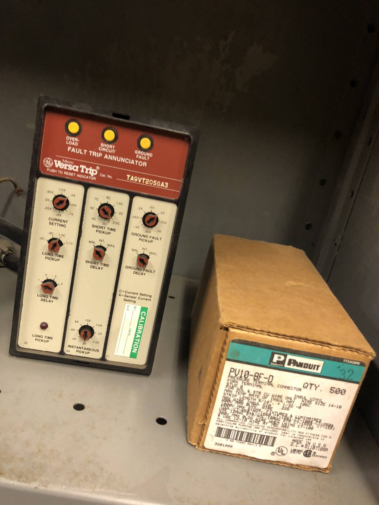 CONTENTS OF SHELF INCLUDING: VERSATRIP; GE TIME OVERCURRENT RELAY MODEL-121AC53B101A TYPE IAC; - Image 4 of 5