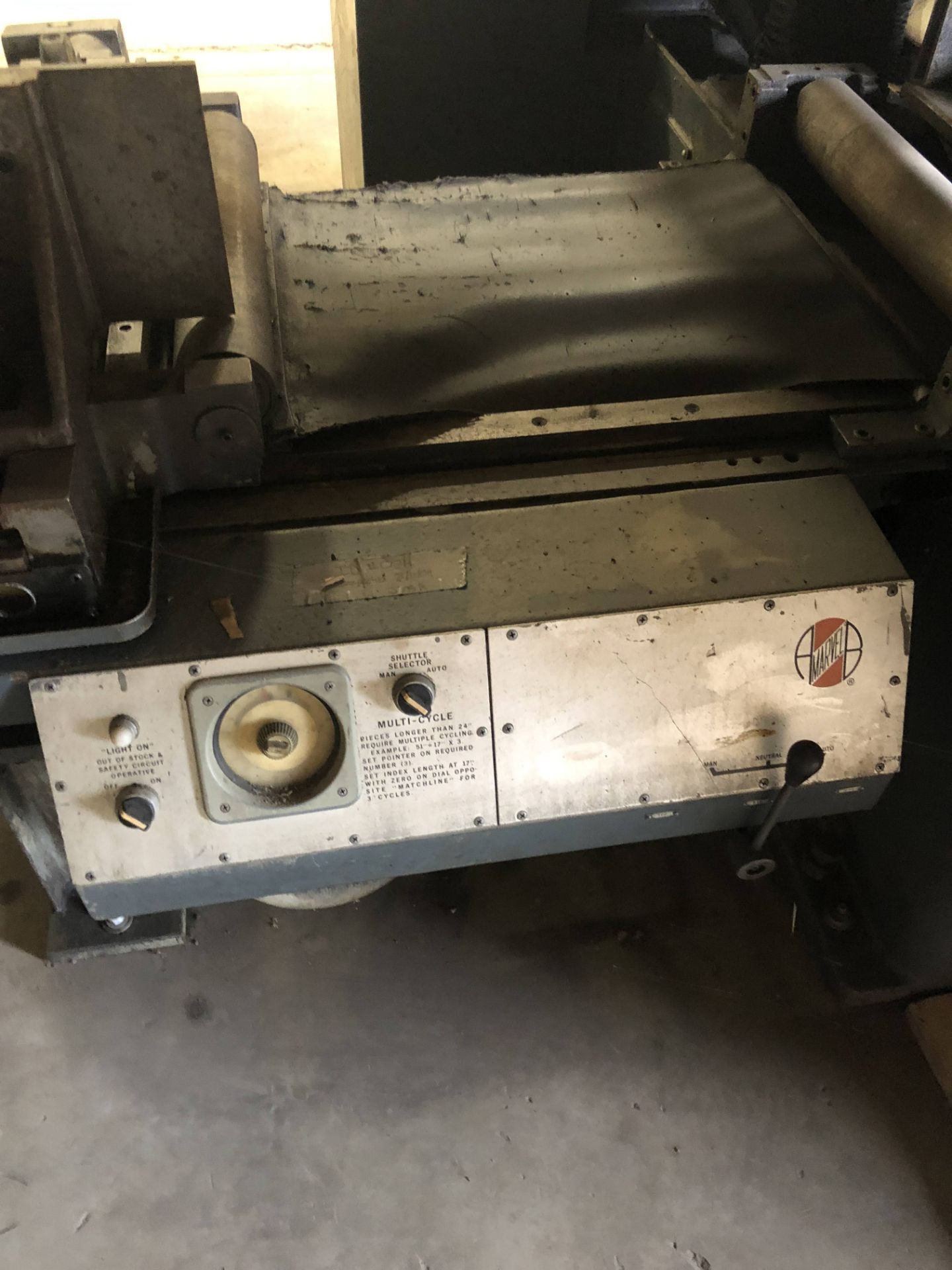 MARVEL BAND SAW MODEL-15A4 S#D15953 460V/3PHASE/60HZ - Image 3 of 5