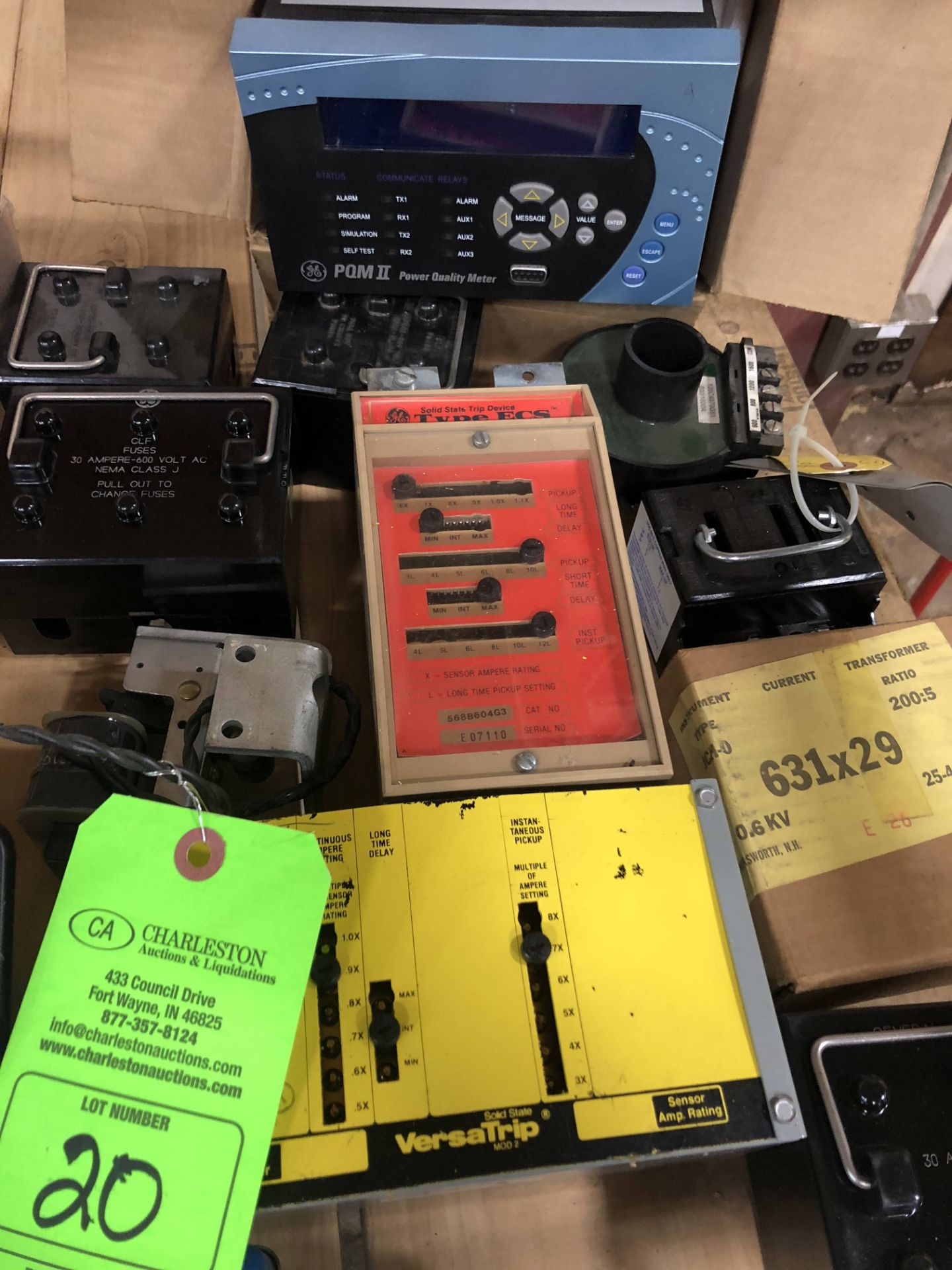 LOT OF MISC INCLUDING GE POWER QUALITY METER; VERATRIP AND MORE - Image 2 of 3