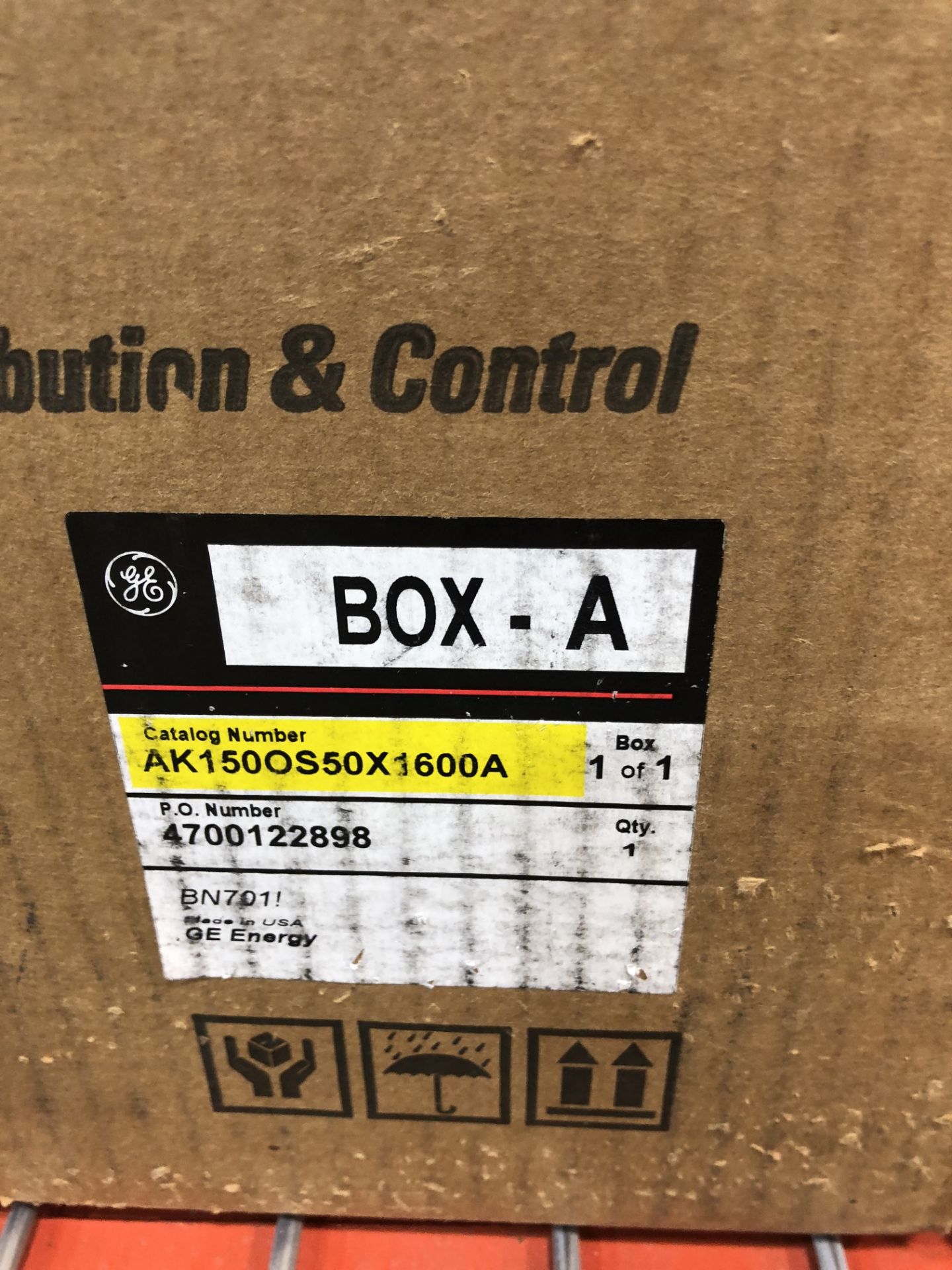 (2) GE #PLPS4G01 POWER LEADER ACCESSORY (1) GE #AK1500S50X1600A (1) GE #AK050XXXXXC - Image 3 of 4