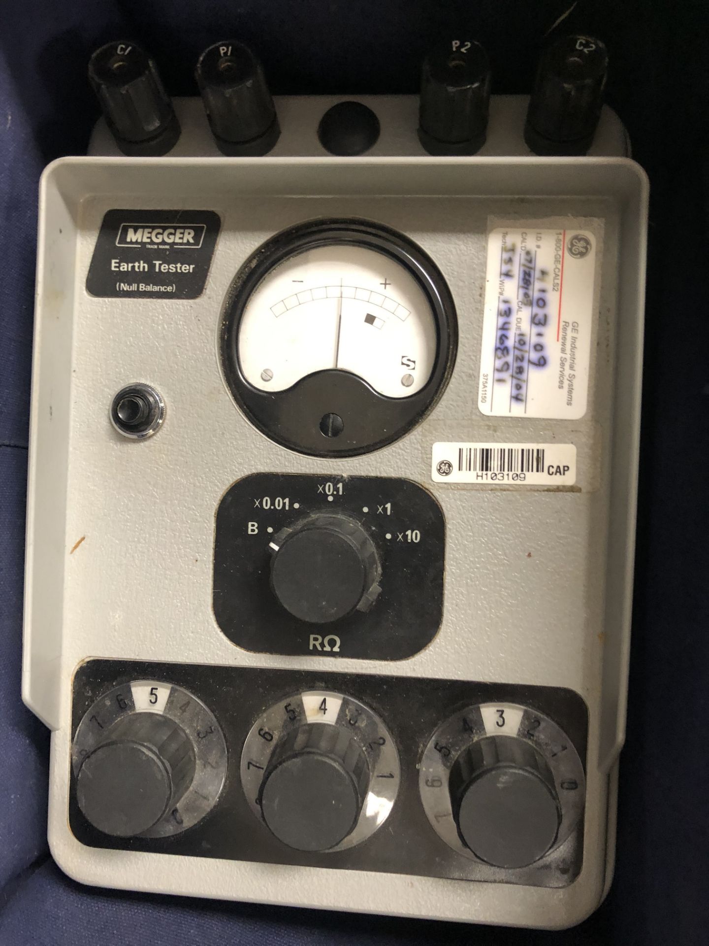 MEGGER EARTH TESTER #4103109 - Image 2 of 2