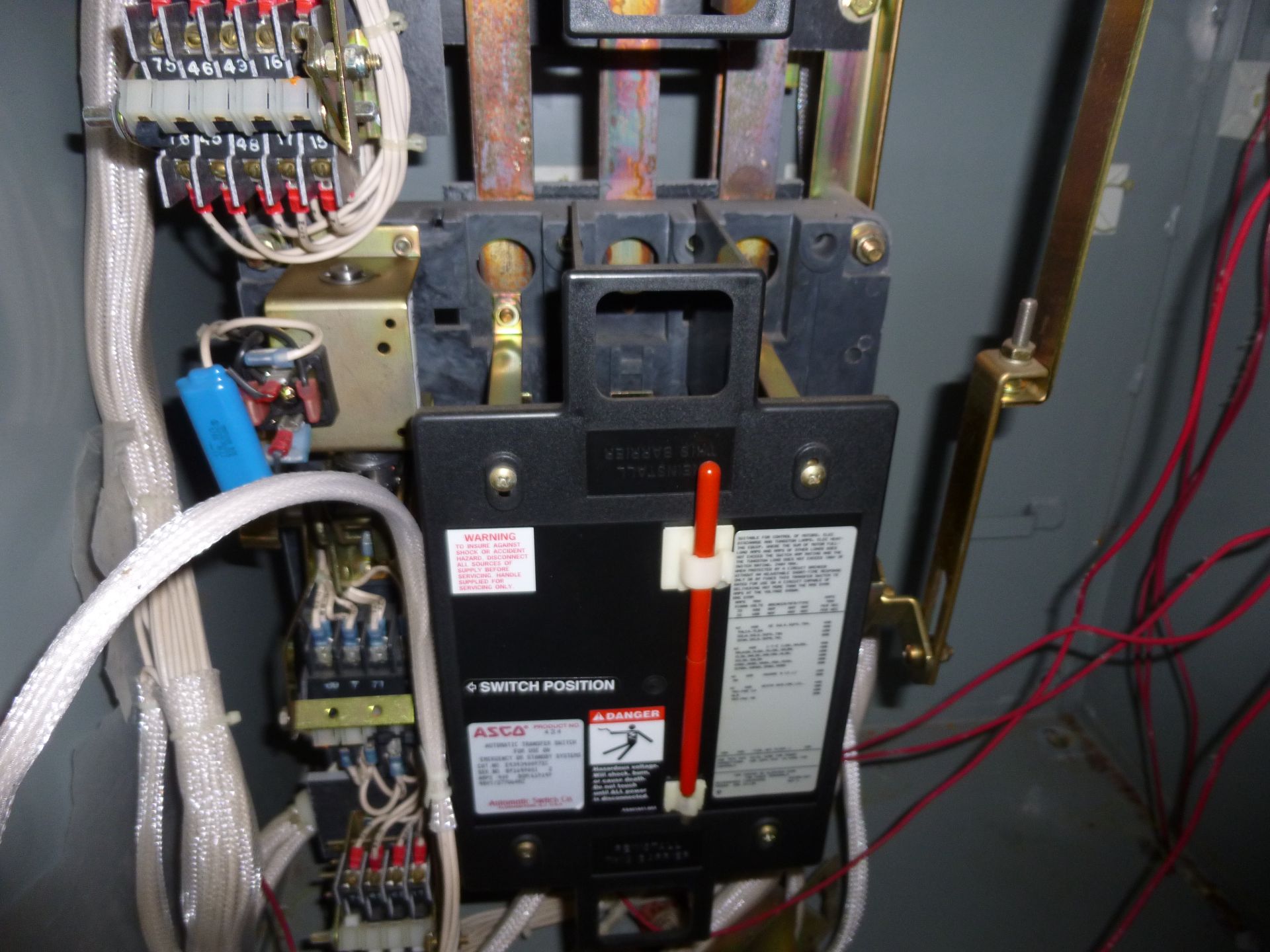 Asco 434 Automatic closed Transition Transfer and Bypass Isolation switch - Image 5 of 6