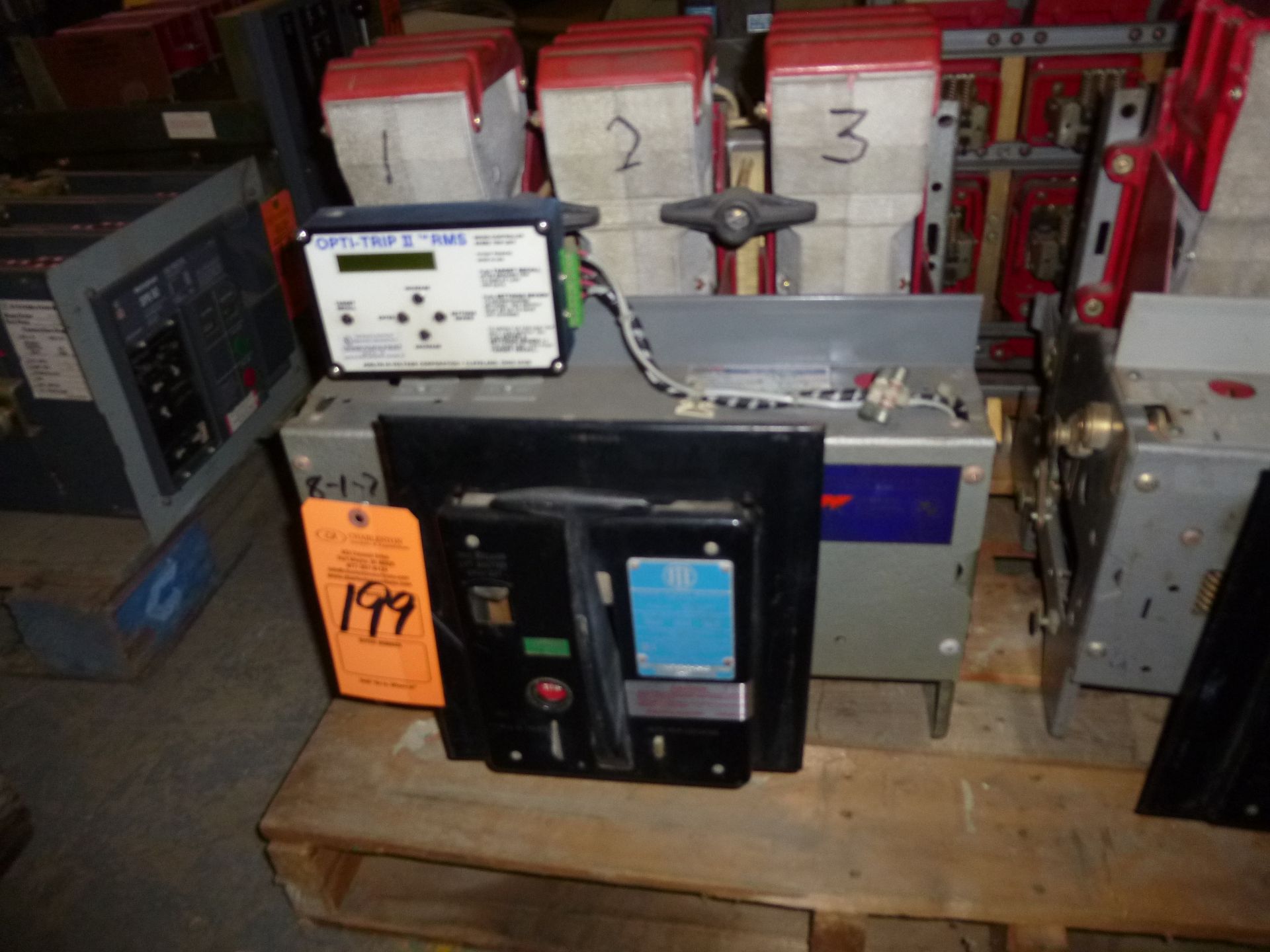 Gould ITE power circuit breaker, K-line, model K-1600S, frame size 1600amp