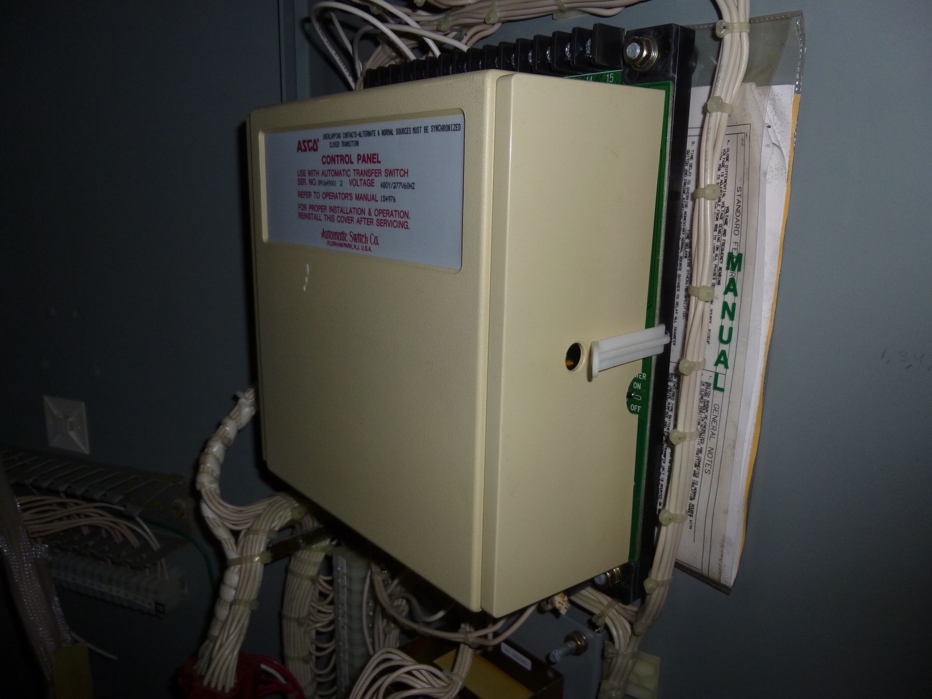 Asco 434 Automatic closed Transition Transfer and Bypass Isolation switch - Image 6 of 6