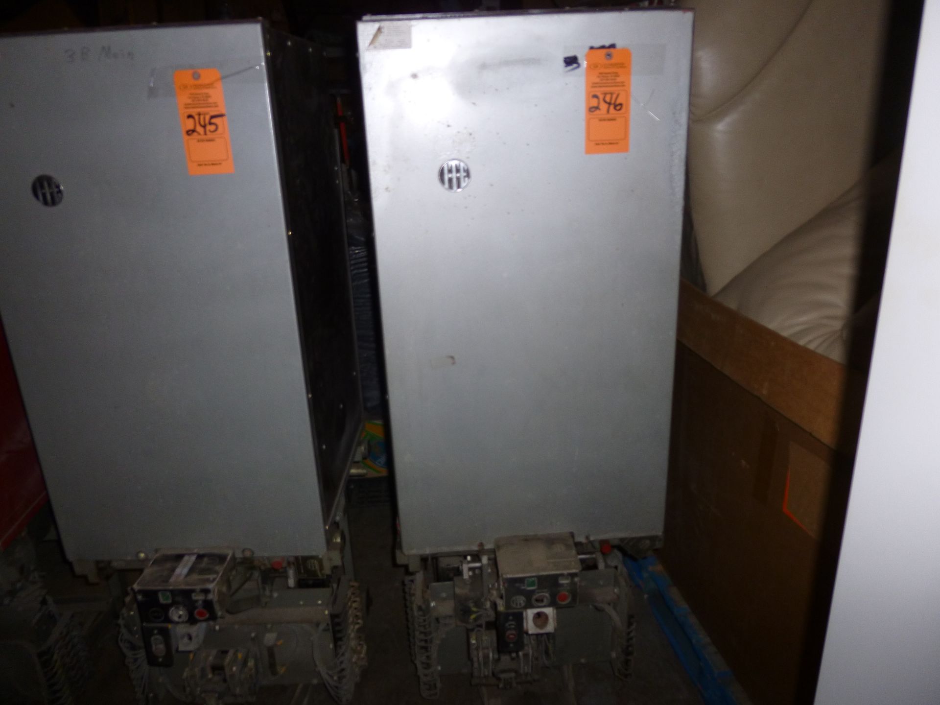 ITE circuit breaker type 5HV-250, 1200amp, rated 4.16kva
