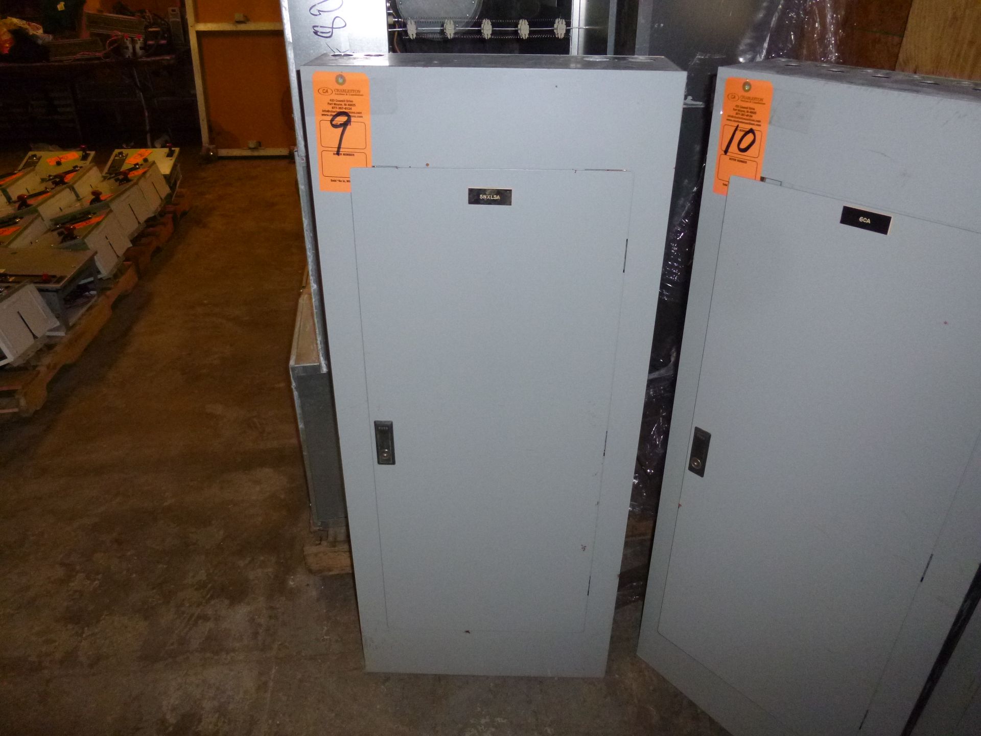 Cutler Hammer model PRL1A, 100amp box, 208v/120, 3phase, 4 wire, includes all breakers as pictured