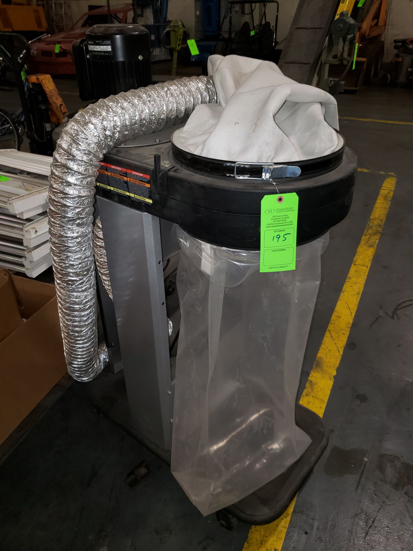 DELTA DUST COLLECTOR MODEL-50-786 1 1/2 HP 1 PHASE