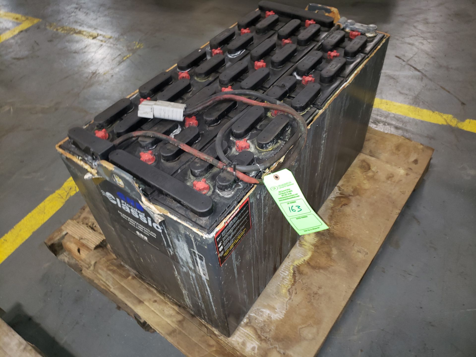 GNB BATTERY 18 CELLS 36 VOLT C/6 680 AH 953 LBS TYPE-E0