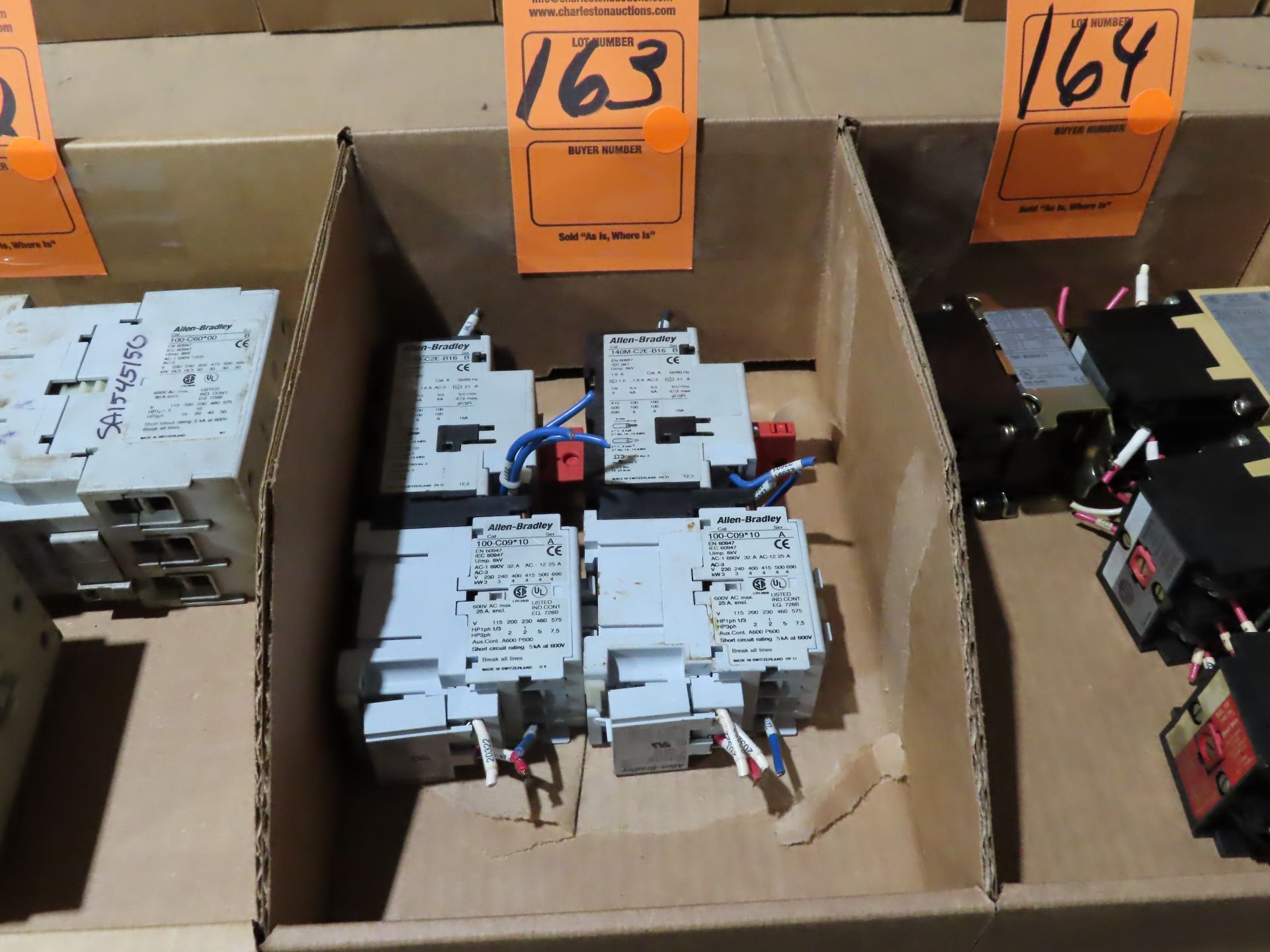 Qty 2 Allen Bradley as pictured, as always with Brolyn LLC auctions, all lots can be picked up