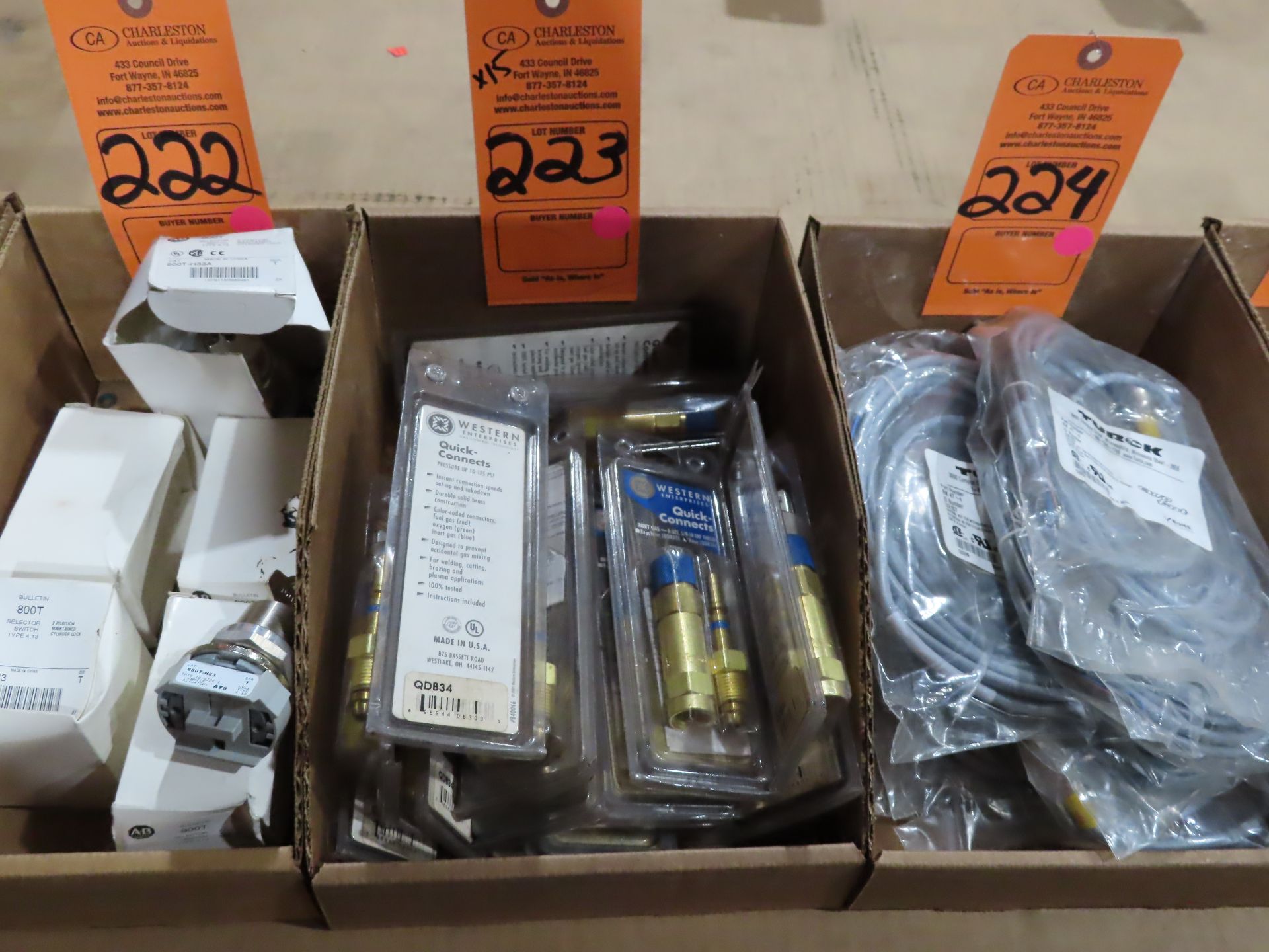 Qty 15 Western Enterprises model QDB34, new in packages, as always with Brolyn LLC auctions, all