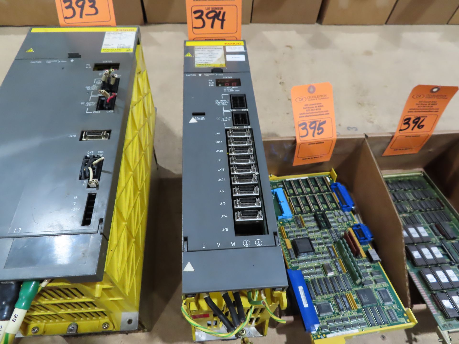 Fanuc spindle amplifier model A06B-6102-H211used parts crib spare, as always with Brolyn LLC