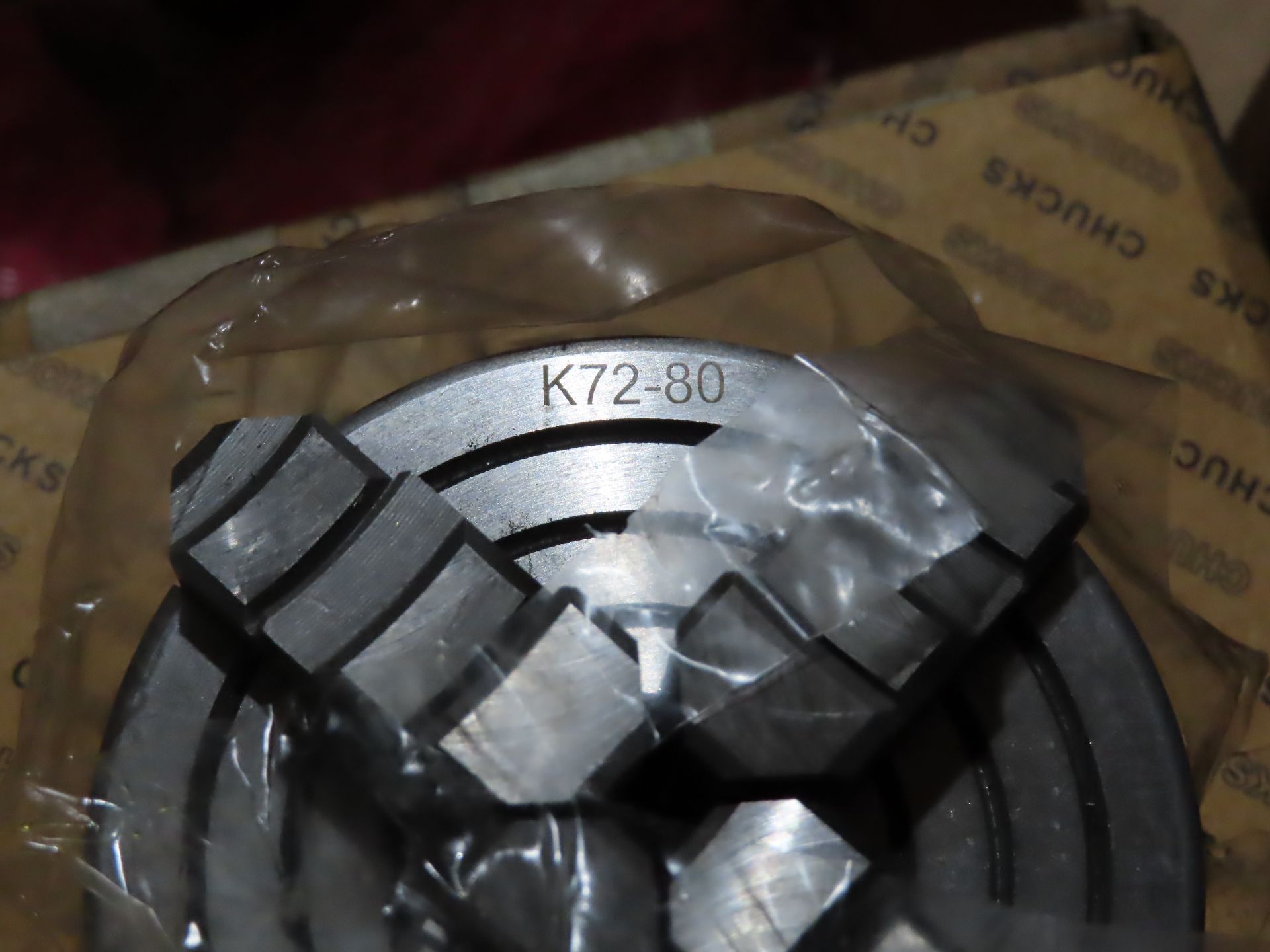Frejoth International model K72-80, 80mm chuck, new in box, as always with Brolyn LLC auctions, - Image 3 of 3