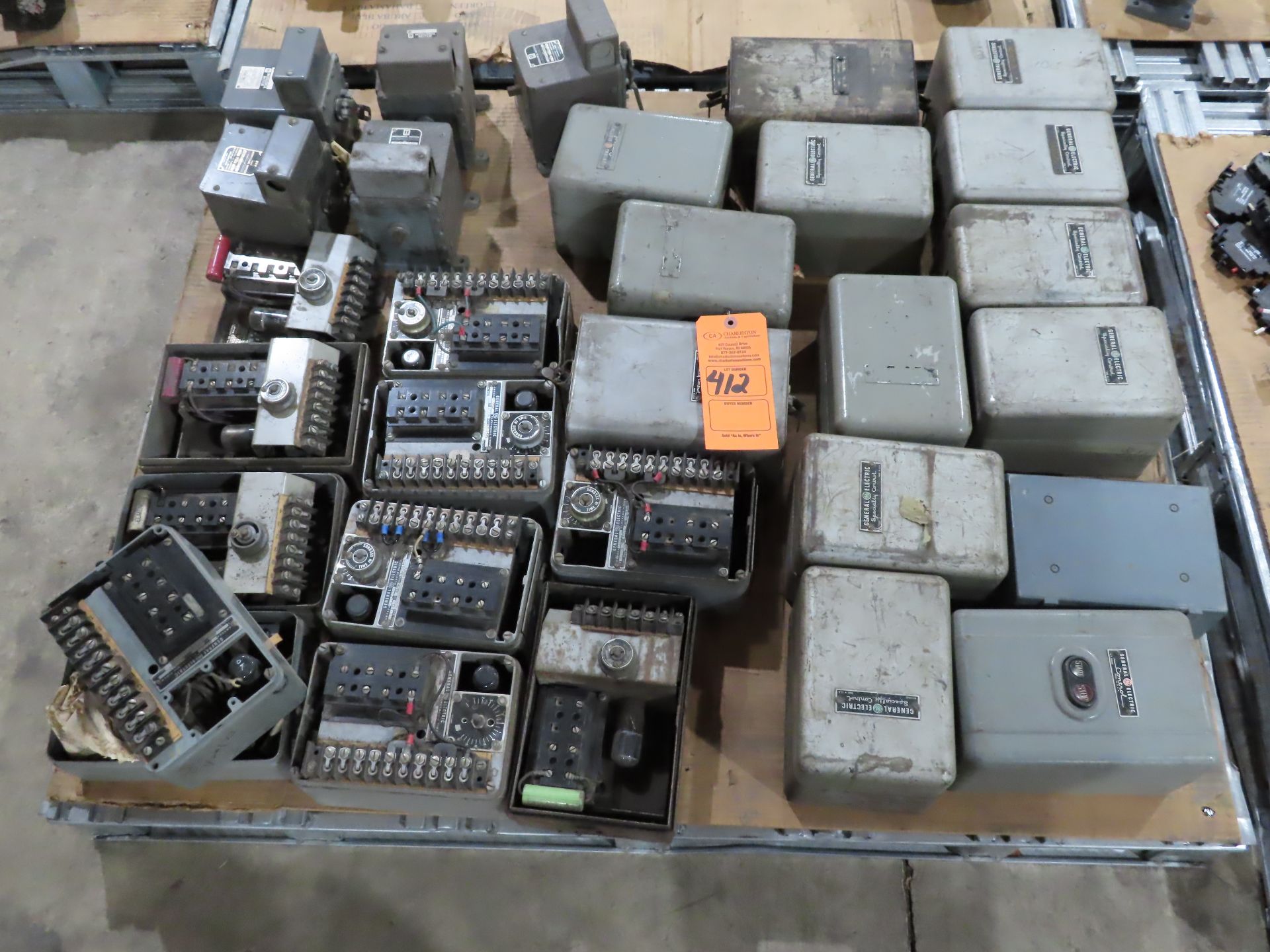 Pallet of assorted repair parts, electrical, mainetance etc, as always with Brolyn LLC auctions, all