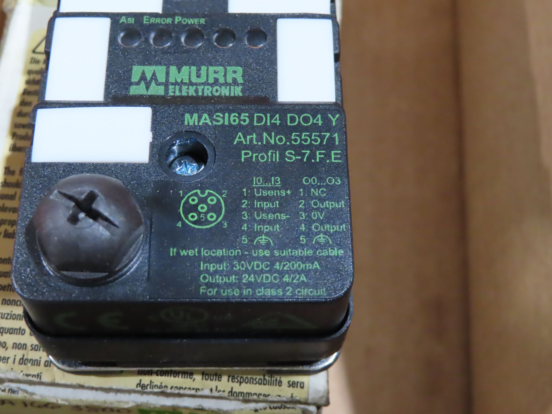 Murr Elektronik model MASI65D14DO4Y, 55571, profil S-7.F.E., as always with Brolyn LLC auctions, all - Image 3 of 3