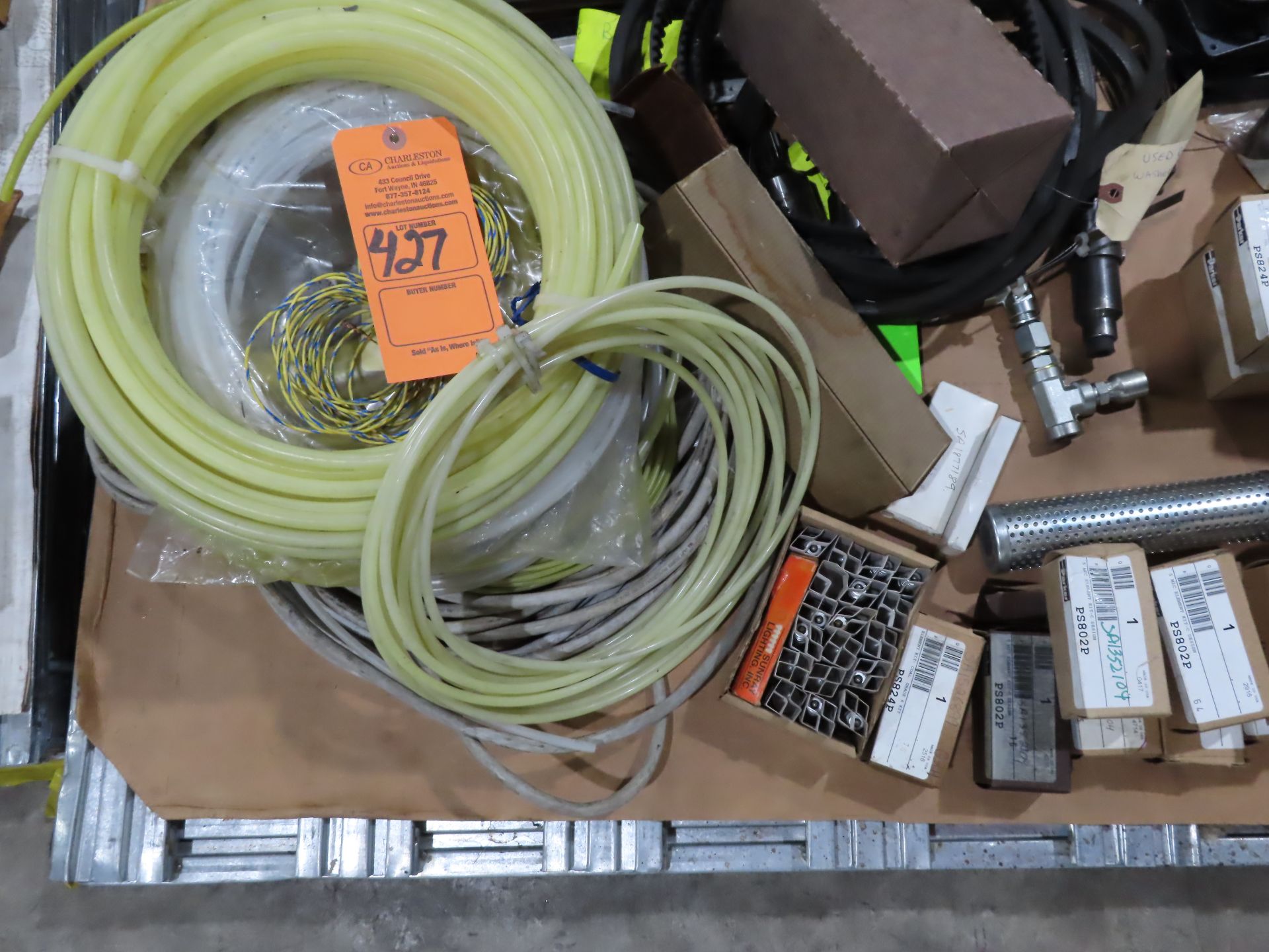 Pallet of assorted repair parts, electrical, mainetance etc, as always with Brolyn LLC auctions, all - Image 4 of 5