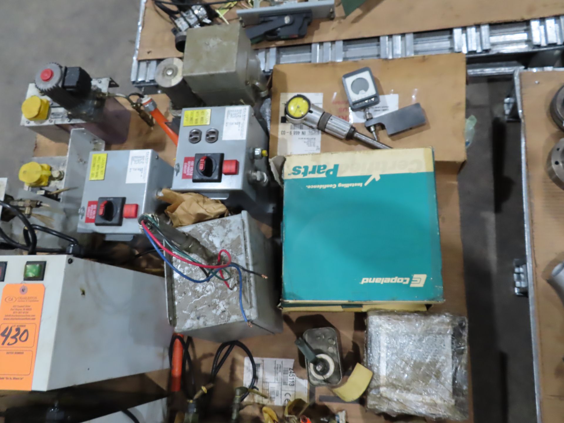 Pallet of assorted repair parts, electrical, mainetance etc, as always with Brolyn LLC auctions, all - Image 2 of 5