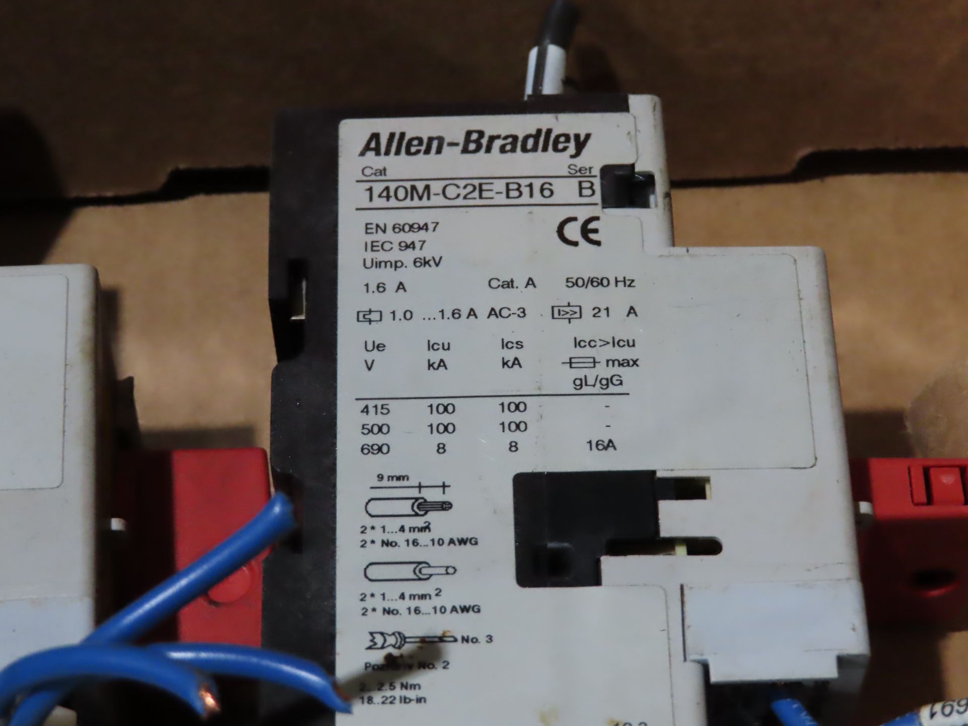 Qty 2 Allen Bradley as pictured, as always with Brolyn LLC auctions, all lots can be picked up - Image 2 of 3