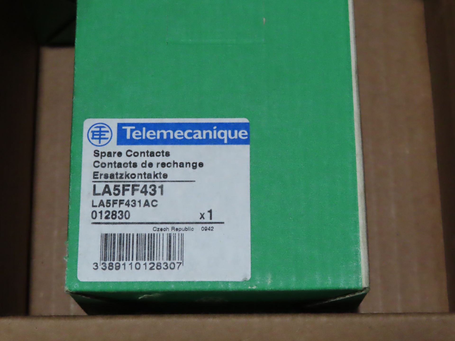 Qty 3 Telemecanique Model LA5FF431 spare contacts, new in boxes, as always with Brolyn LLC auctions, - Image 2 of 2