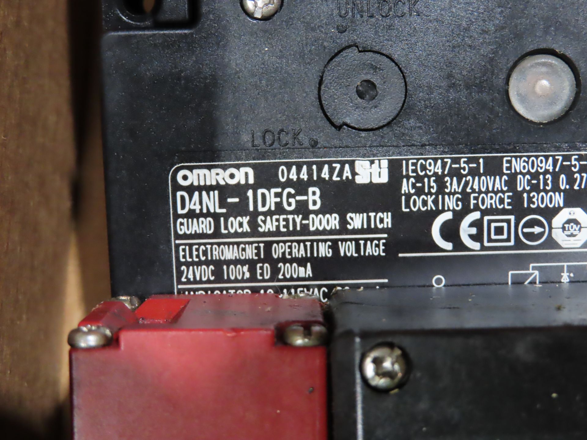 Qty 3 Omron model D4NL-1DFG-B, used, as always with Brolyn LLC auctions, all lots can be picked up - Image 2 of 2