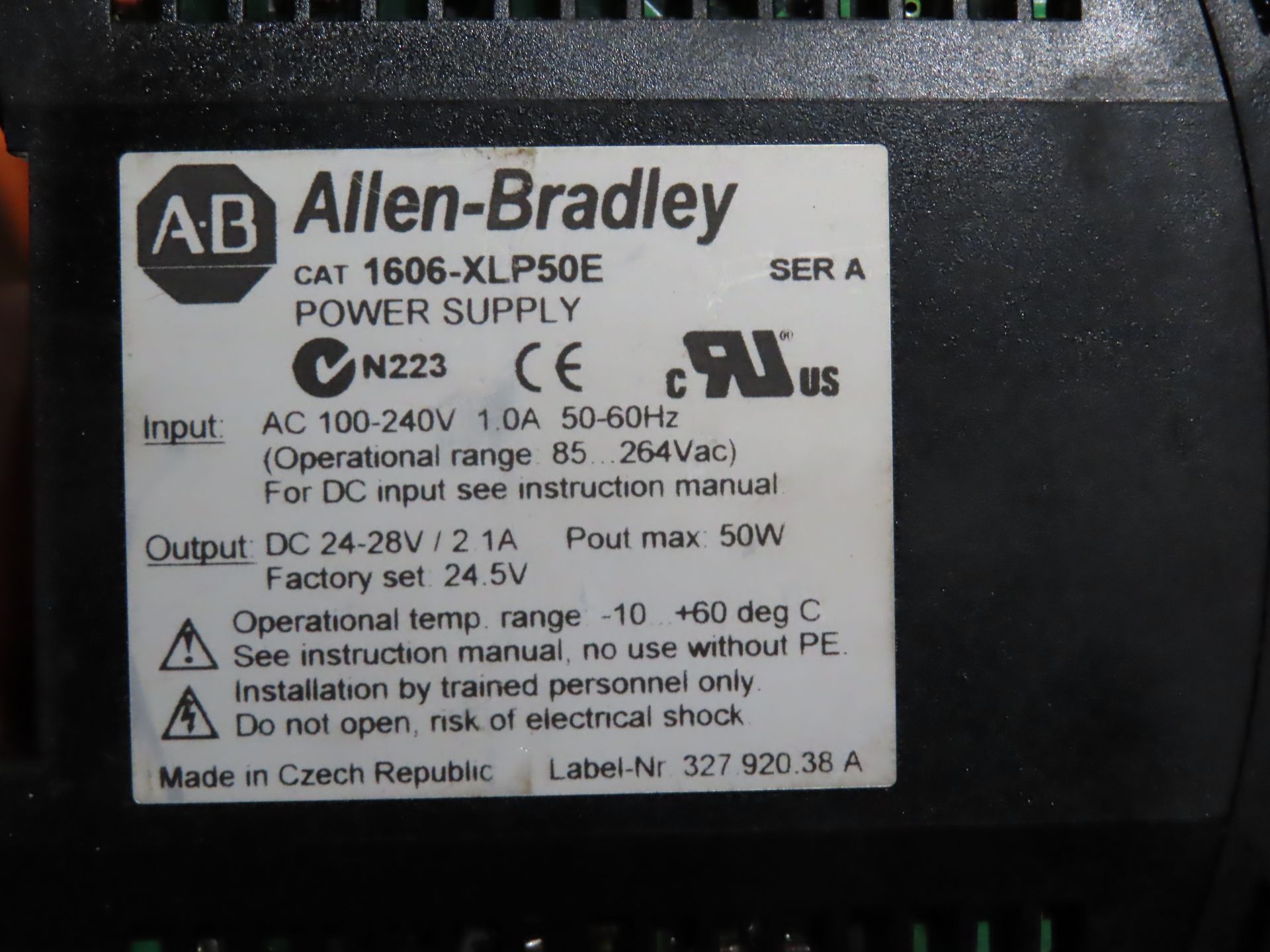 Qty 5 Allen Bradley power supplies as pictured, as always with Brolyn LLC auctions, all lots can - Image 3 of 3
