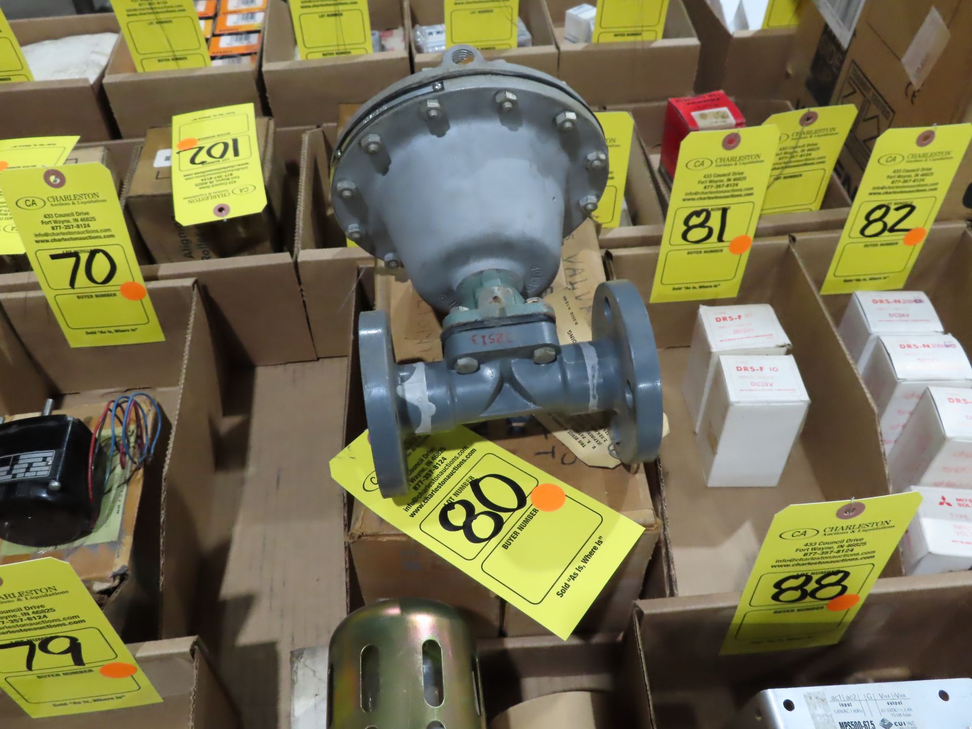 Grinnell Saunders valve model 3/4"-2436-31-T, new in box, as always with Brolyn LLC auctions, all
