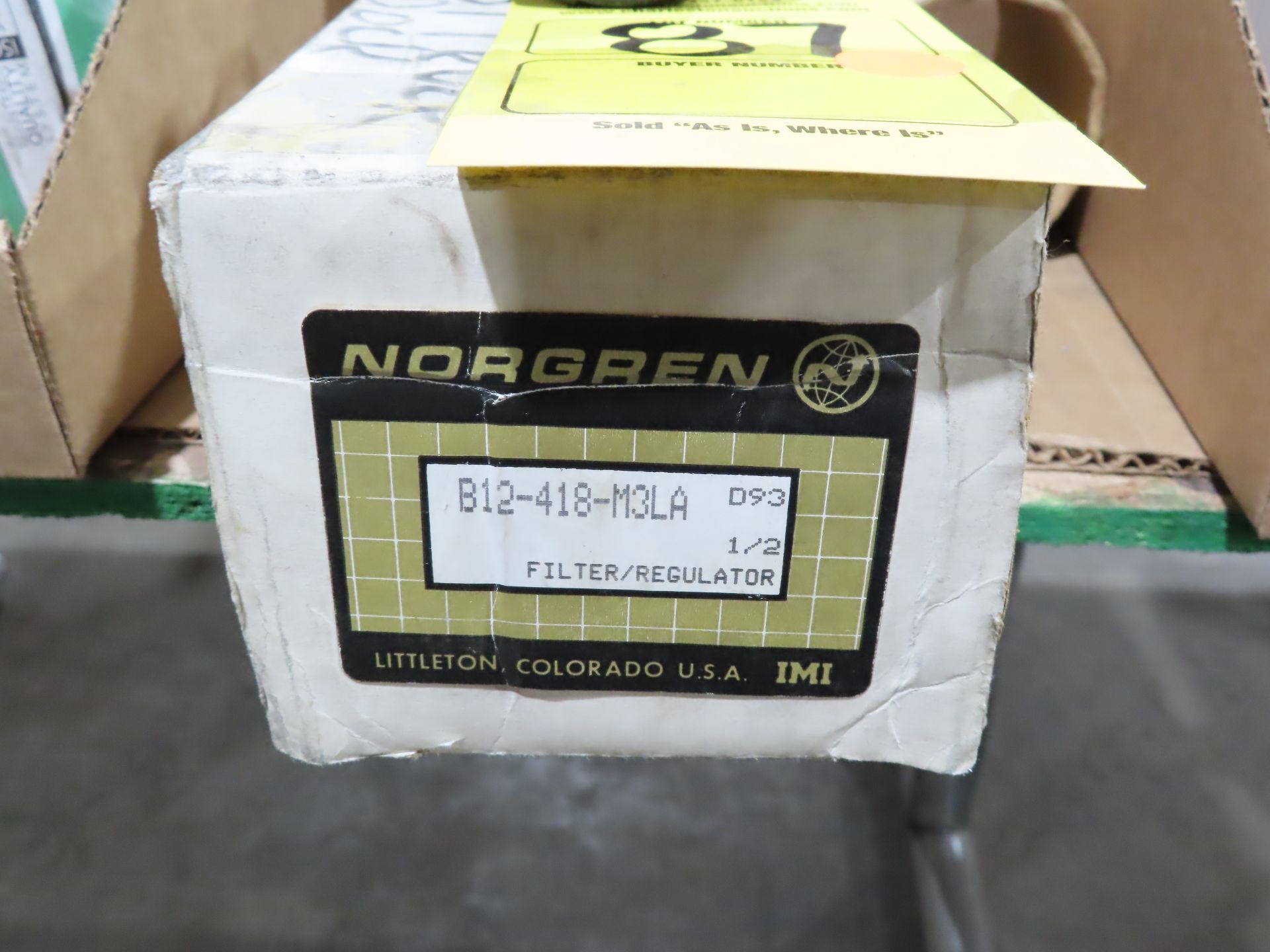 Norgren model B12-418-M3LA, new in box, as always with Brolyn LLC auctions, all lots can be picked - Image 2 of 2