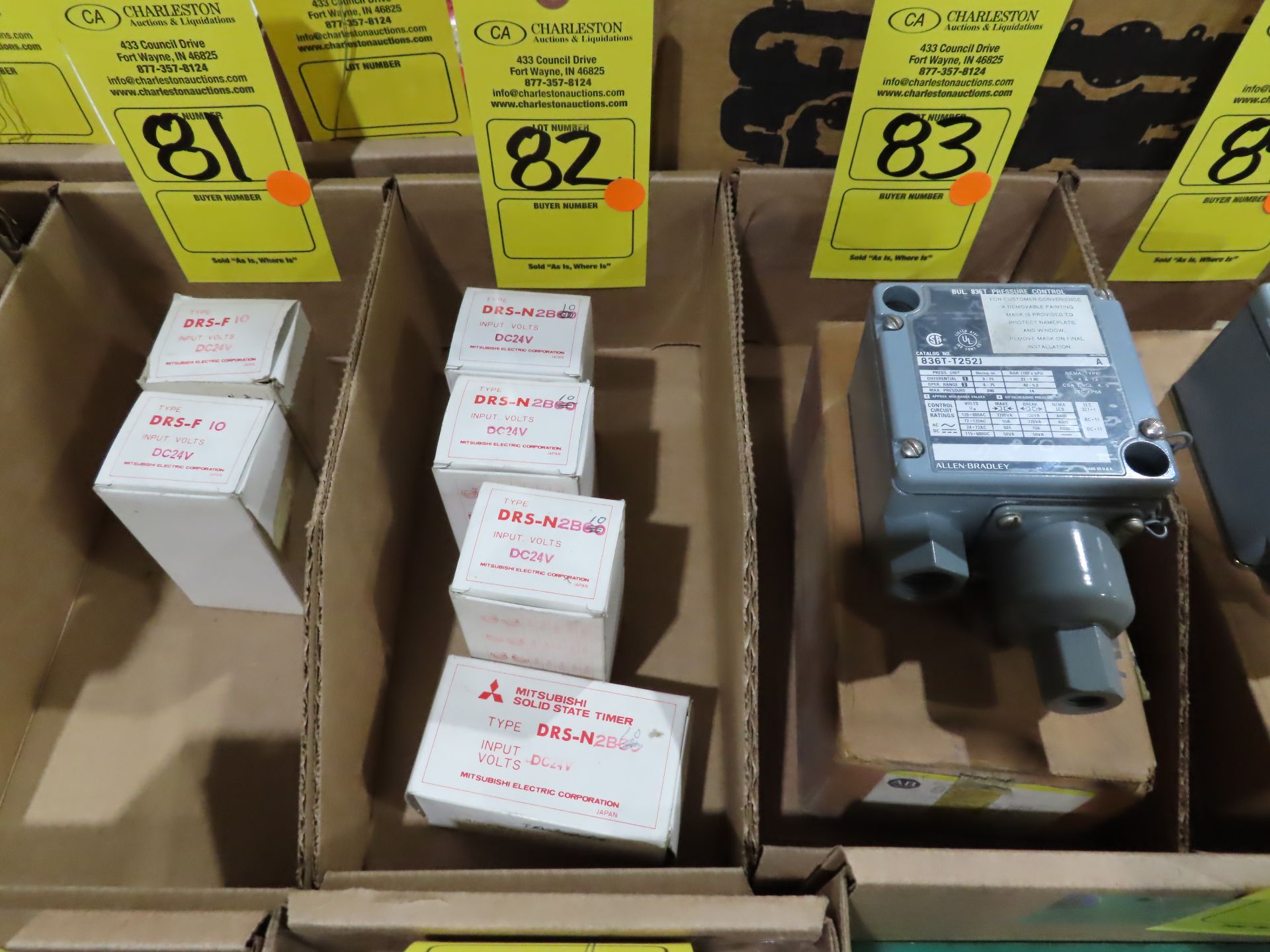 Qty 4 Mitsubishi model DRS-N2B10, new in boxes, as always with Brolyn LLC auctions, all lots can