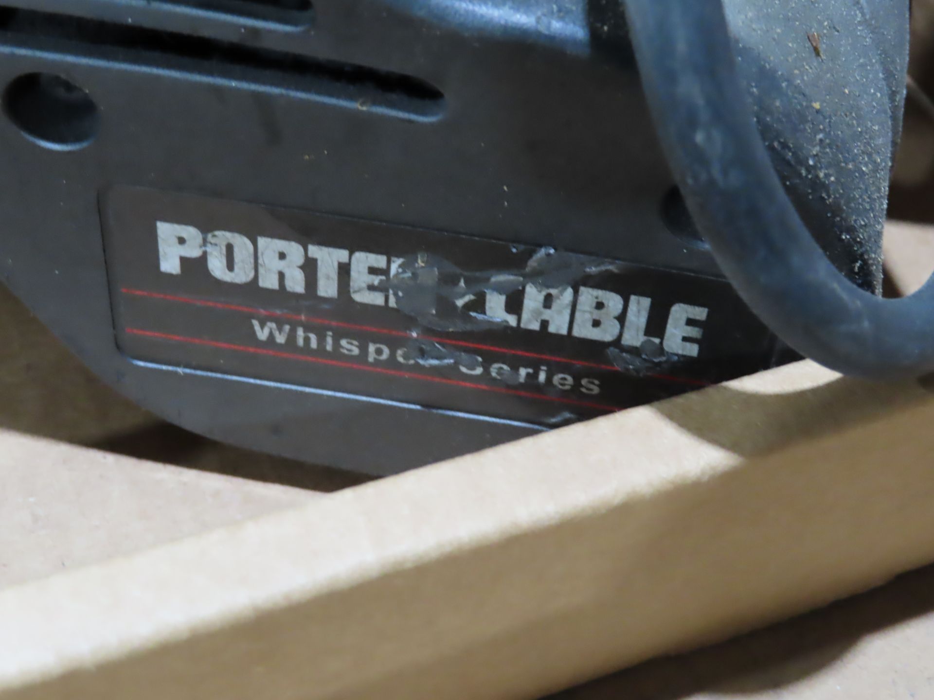 Porter Cable whisper series belt sander, used, as always with Brolyn LLC auctions, all lots can be - Image 2 of 2