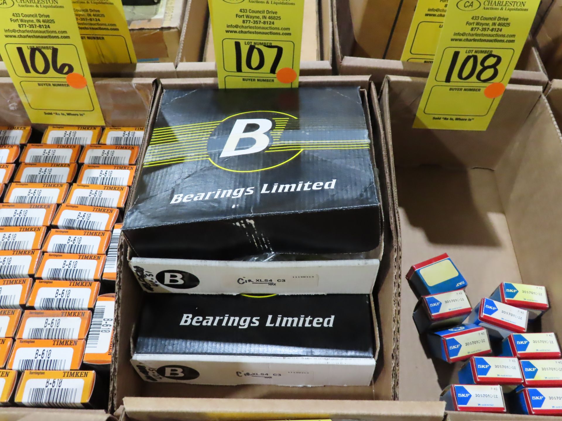 Qty 2 Bearings Limited model XLS4-C2, new in box, as always with Brolyn LLC auctions, all lots can