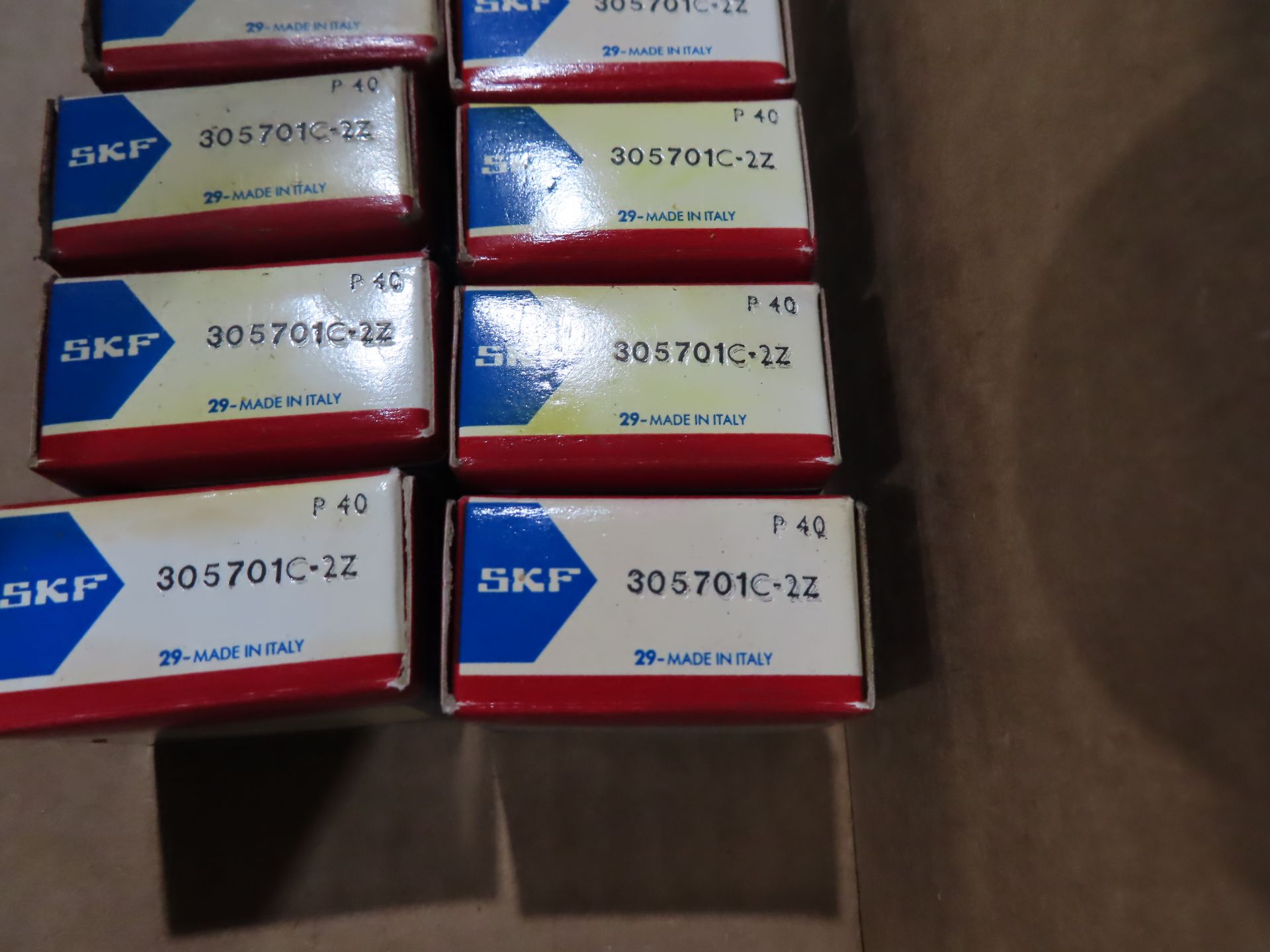 Qty 10 SKF model 305701C-2Z, new in box, as always with Brolyn LLC auctions, all lots can be - Image 2 of 2