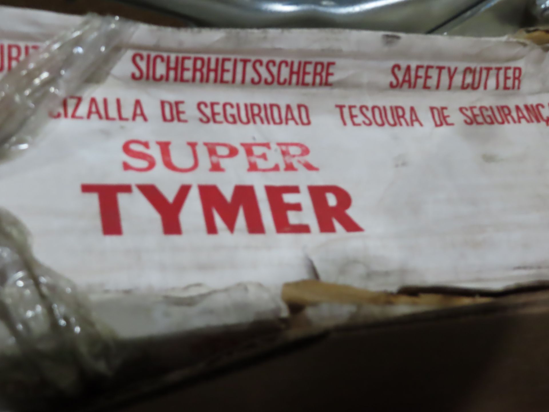 Qty 2 Super Tymer safety metal banding cutter, as always with Brolyn LLC auctions, all lots can be - Image 2 of 2