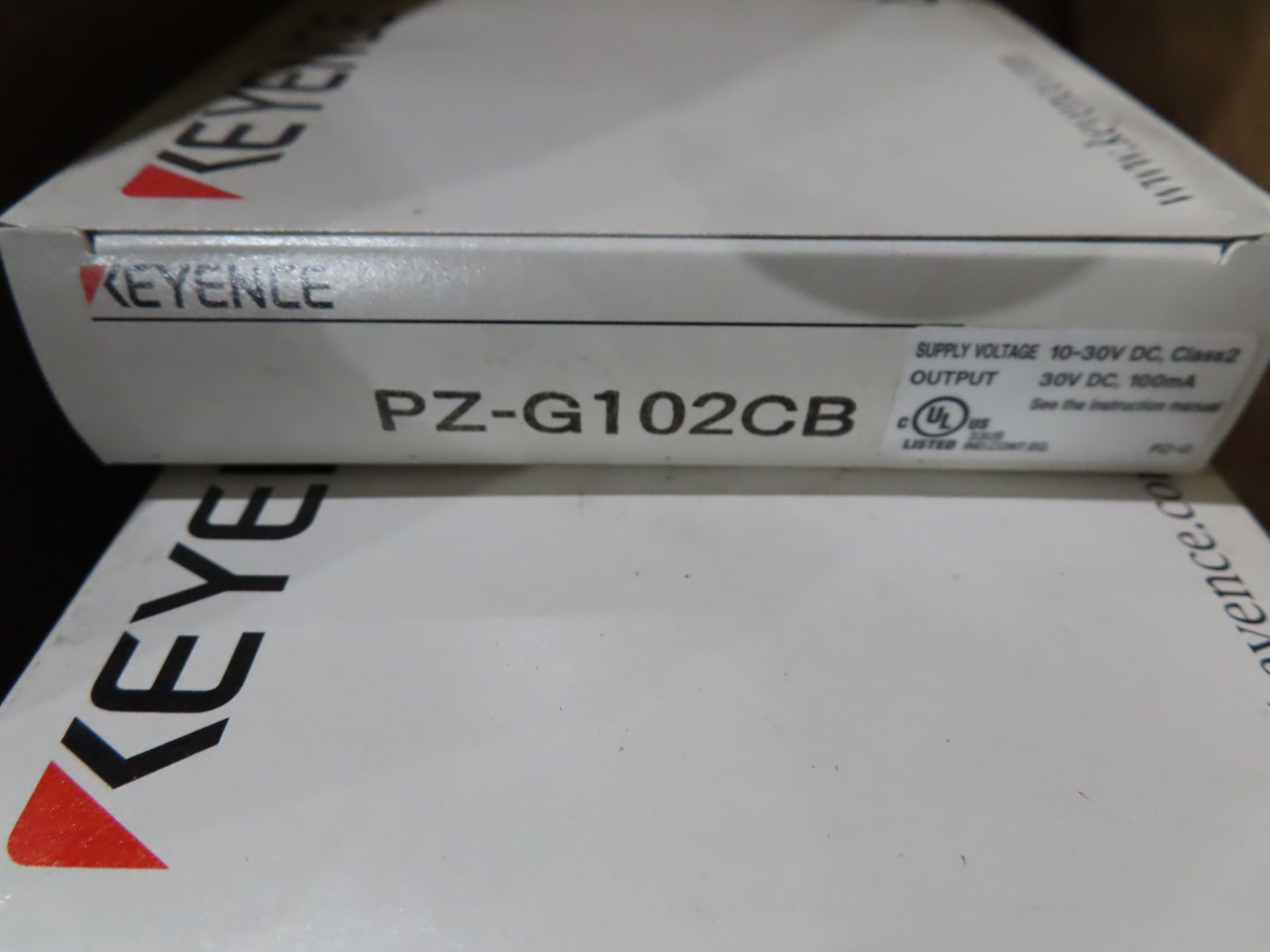 Qty 3 Keyence model PZ-G102CB, new in box, as always with Brolyn LLC auctions, all lots can be - Image 2 of 2
