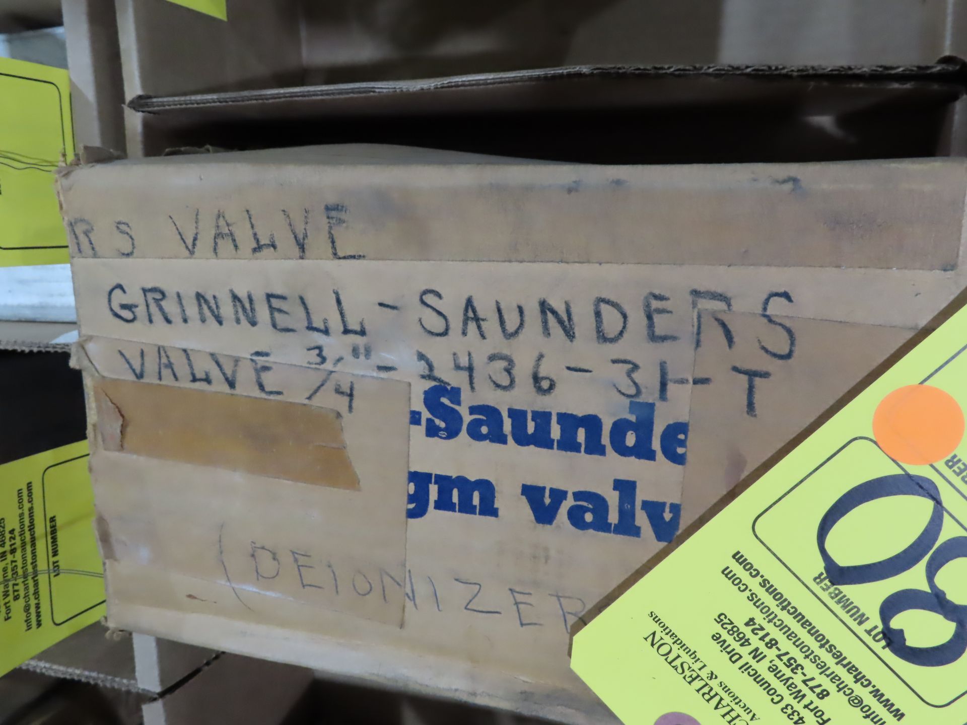 Grinnell Saunders valve model 3/4"-2436-31-T, new in box, as always with Brolyn LLC auctions, all - Image 2 of 2