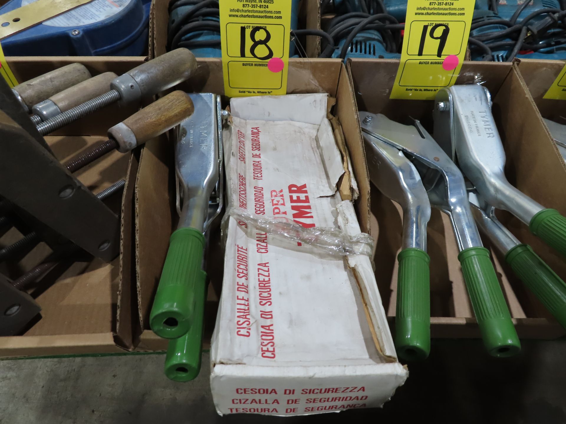 Qty 2 Super Tymer safety metal banding cutter, as always with Brolyn LLC auctions, all lots can be