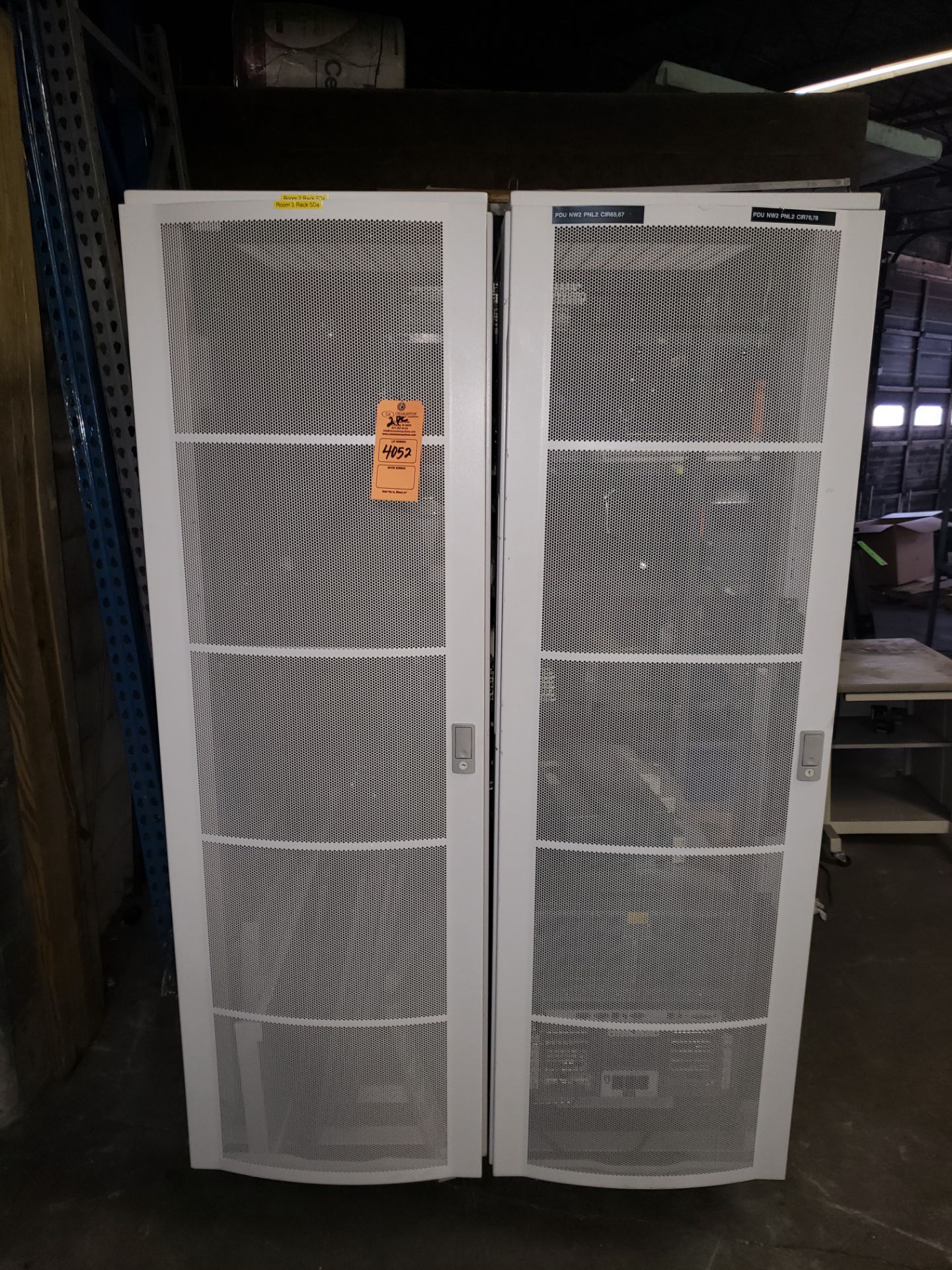 (2) SERVER RACKS (LOCATED AT: 219 MURRAY STREET, FORT WAYNE, IN 46803)