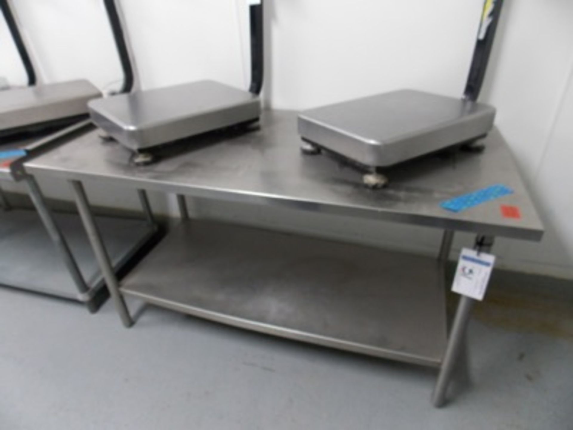 Stainless Table top | All stainless steel table, 60"x30"x33"H | MODEL# | SERIAL# | * Skidding and