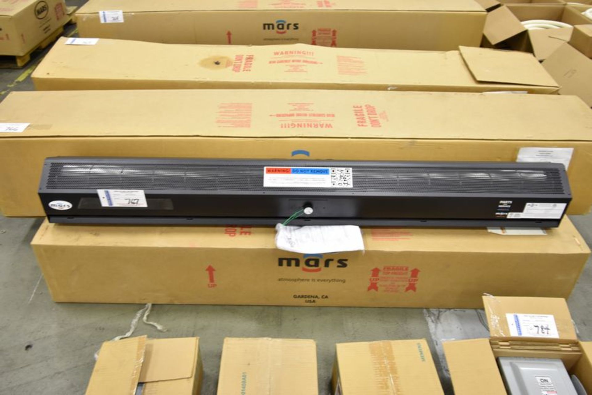 Mars 6' duct cover | Mars Air Duct Cover . 6' length | MODEL# | SERIAL# | * Skidding and load out at