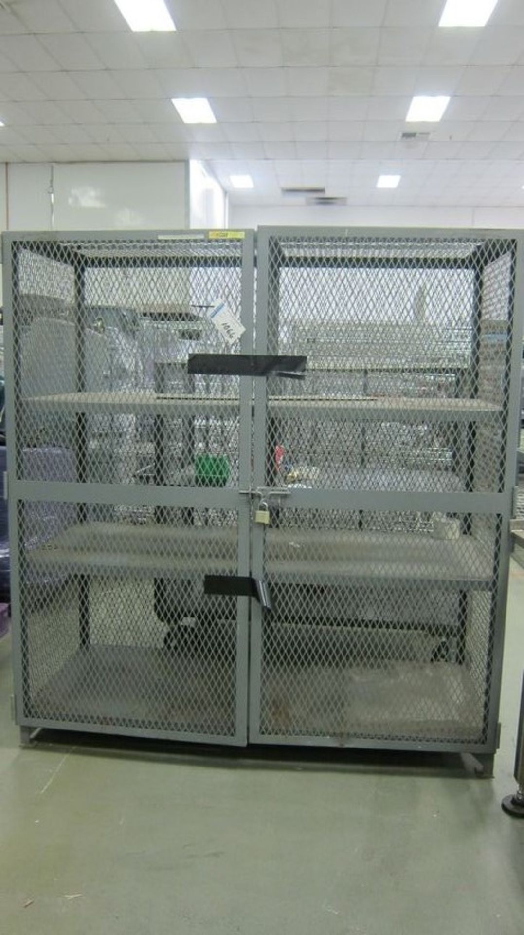 | Little Giant Security Cage 72"x32"x79"H | MODEL# | SERIAL# | * Skidding and load out at market - Image 2 of 2