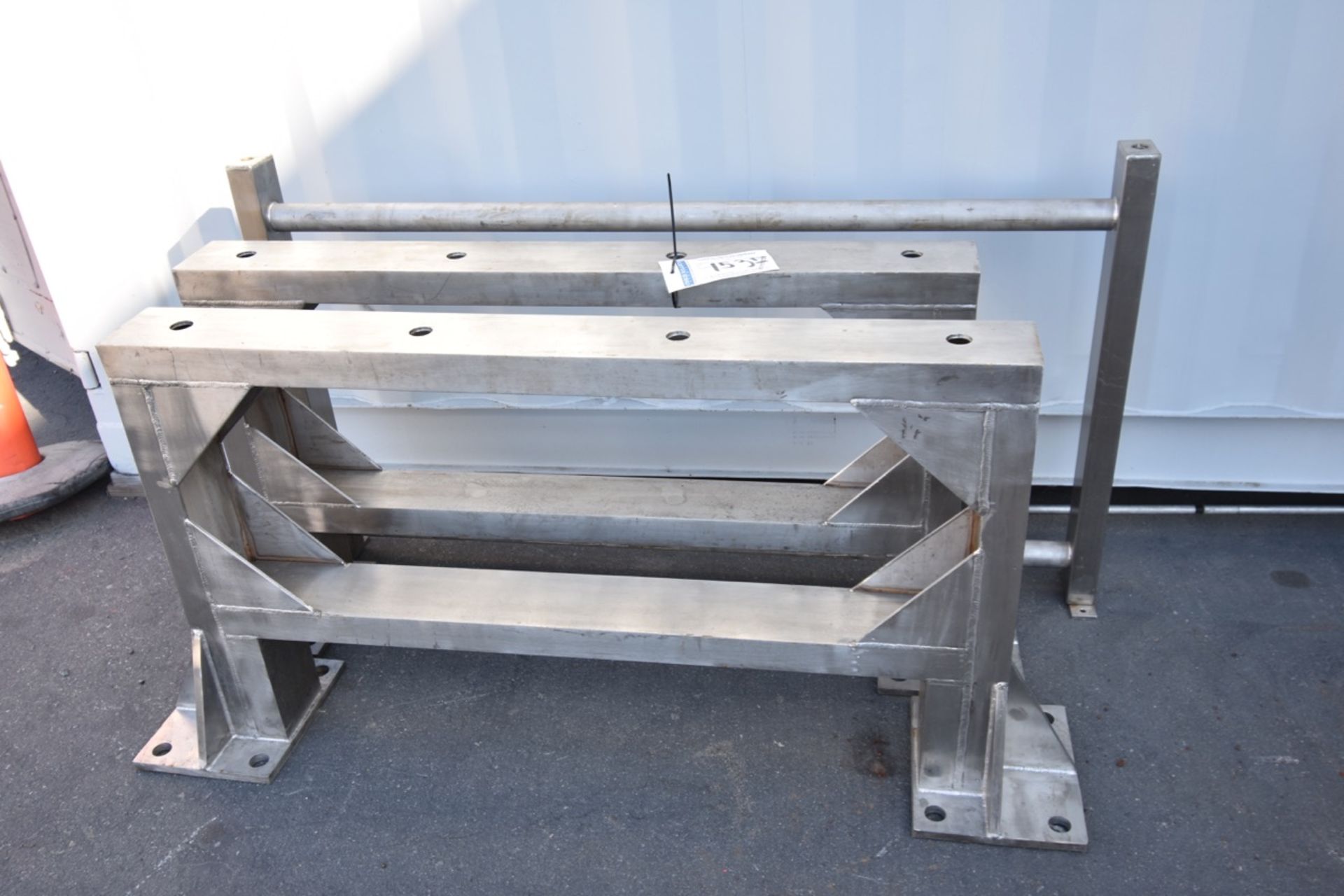 | Misc. Stainless frame stand, parts/ materials | MODEL# | SERIAL# | * Skidding and load out at - Image 3 of 3