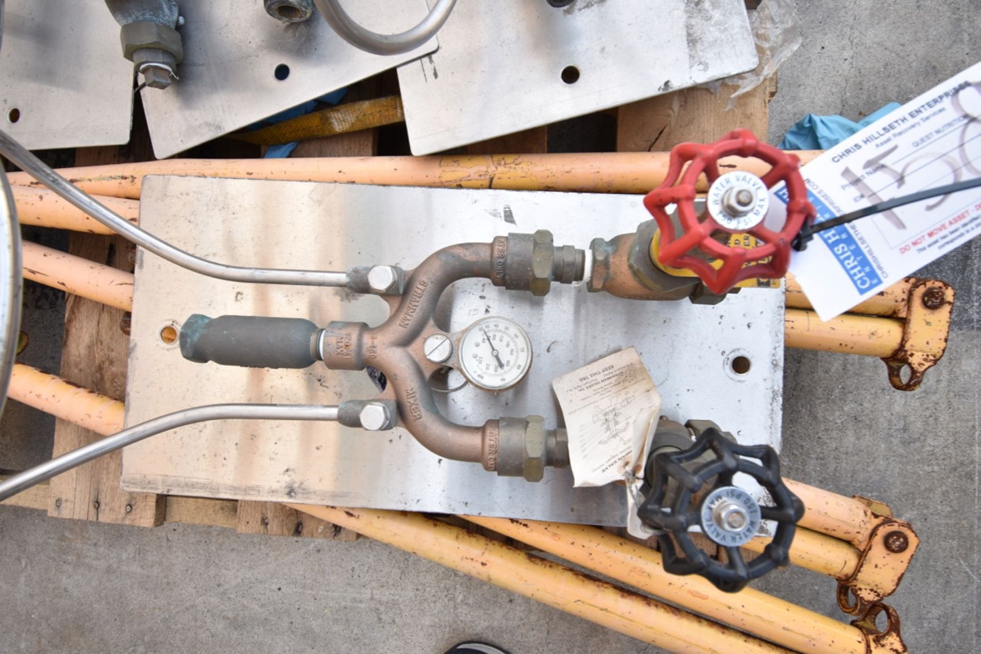 Strahman | Strahman valve system 150psi M-159 | MODEL# | SERIAL# | * Skidding and load out at market