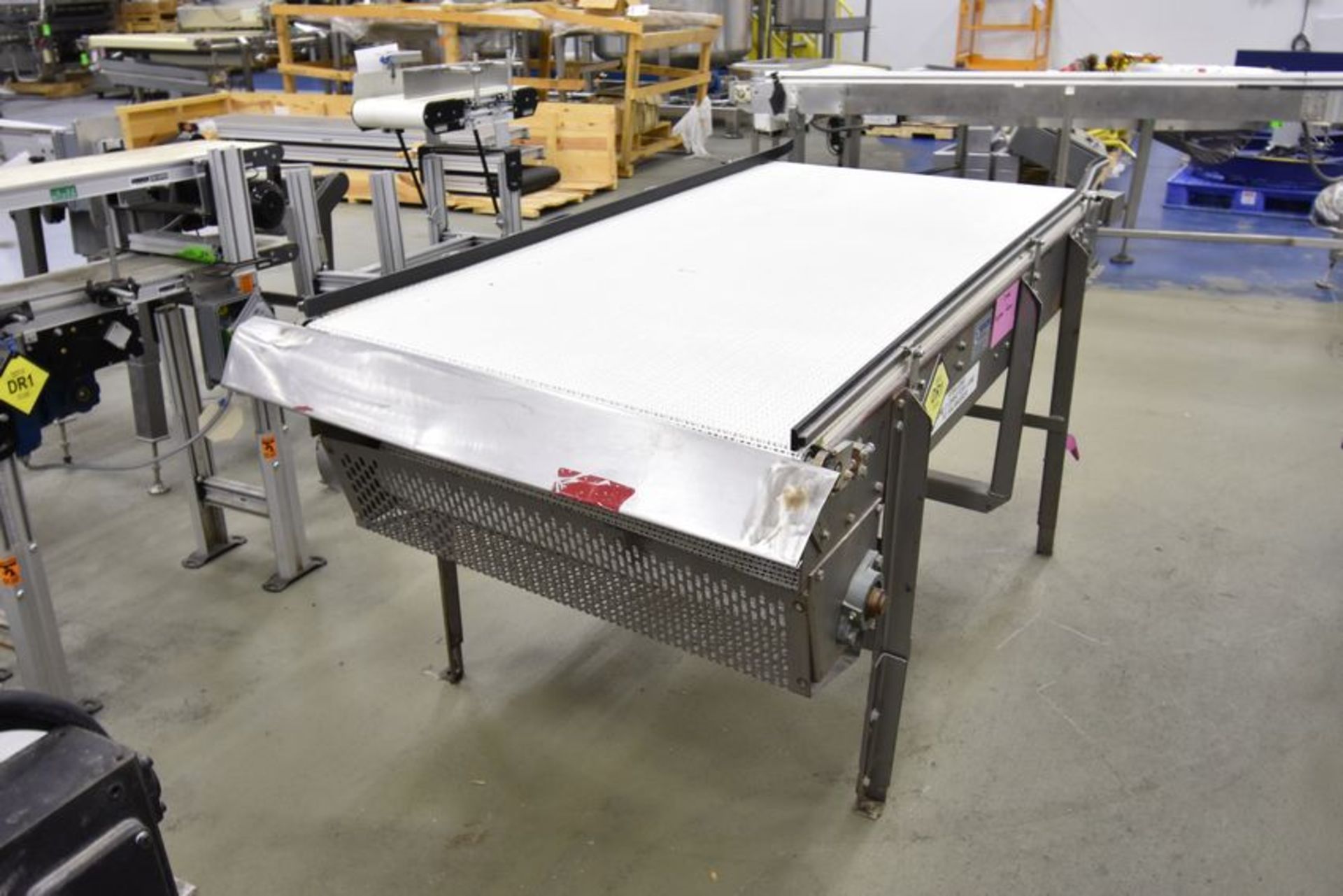N/A | Nercon Conveyor. 36" Wide, 72" loing, Lesson controller | MODEL# N/A | SERIAL# N/A | *