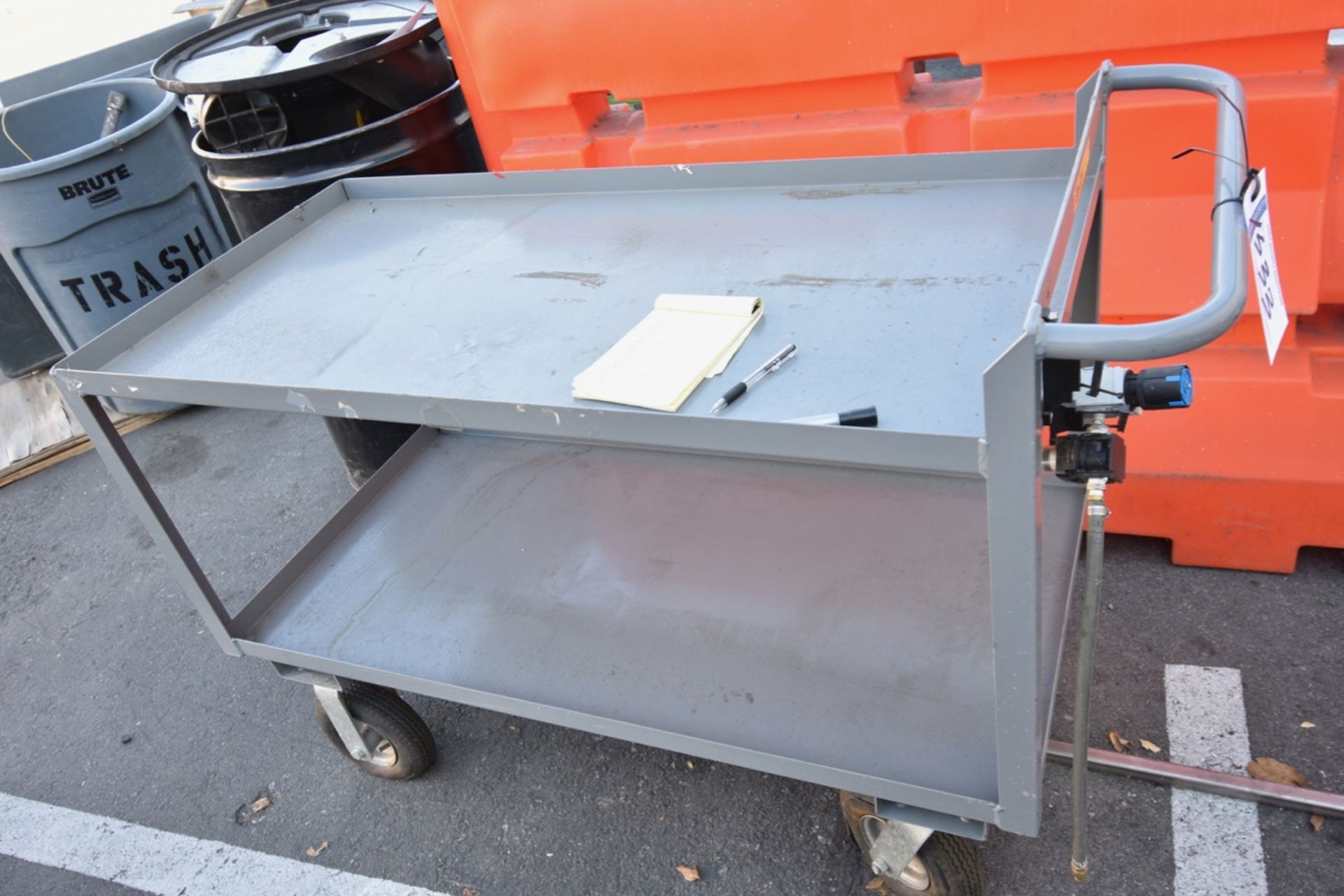 Magliner | Magliner silver rolling aluminum cart | MODEL# | SERIAL# | * Skidding and load out at